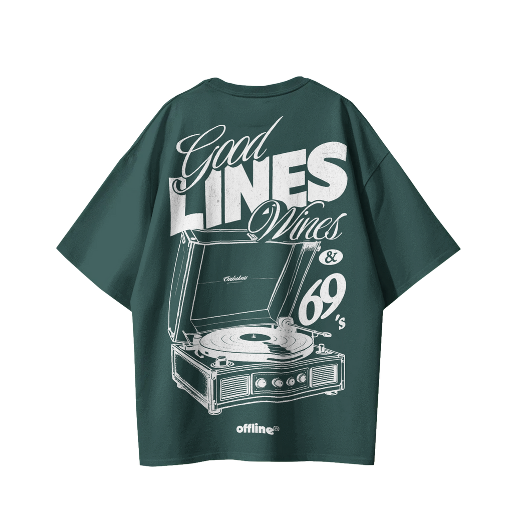 GOOD LINES WINES 69'S T-Shirt