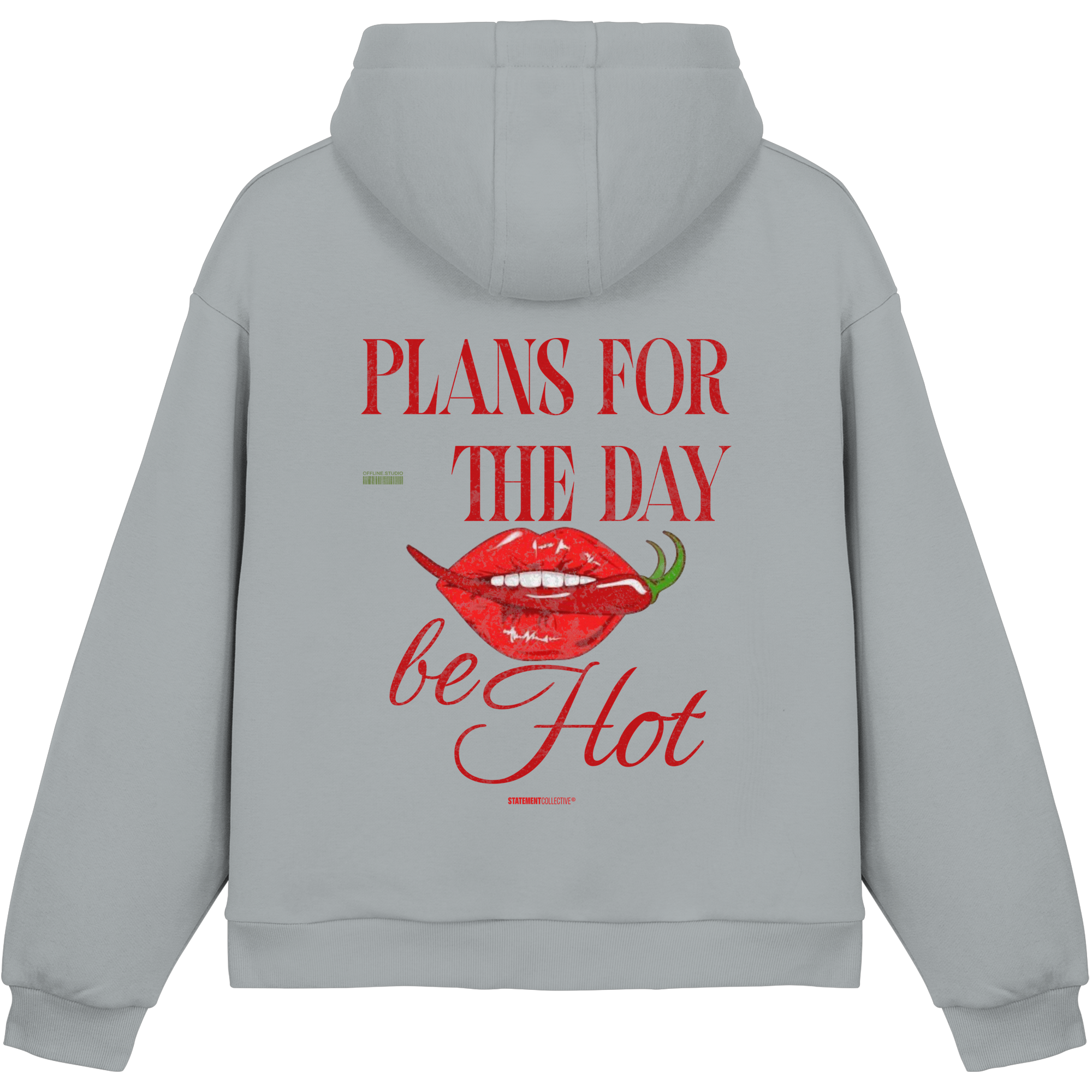 be hot - Fluffy Boxcut Hoodie