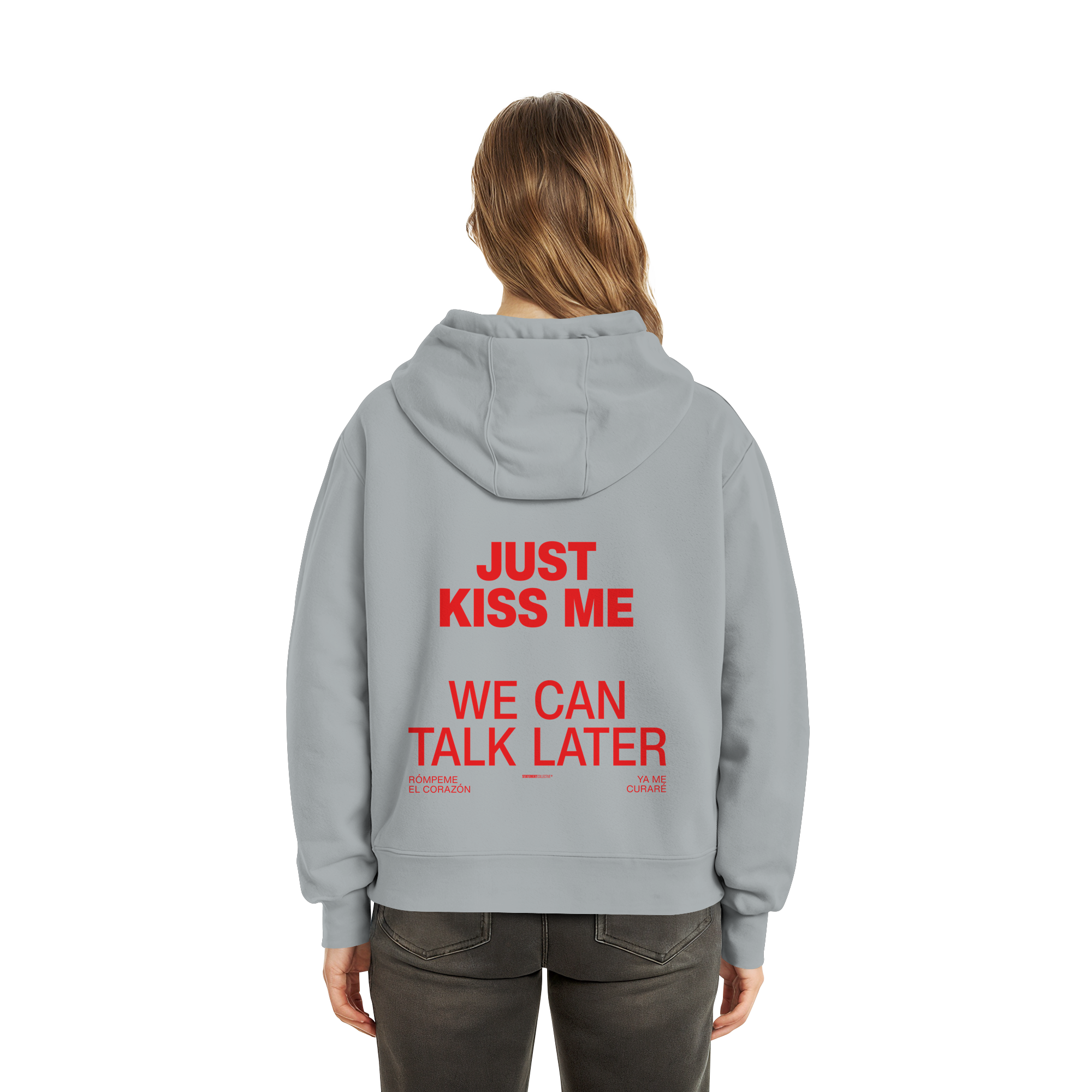 just kiss me - Fluffy Boxcut Hoodie