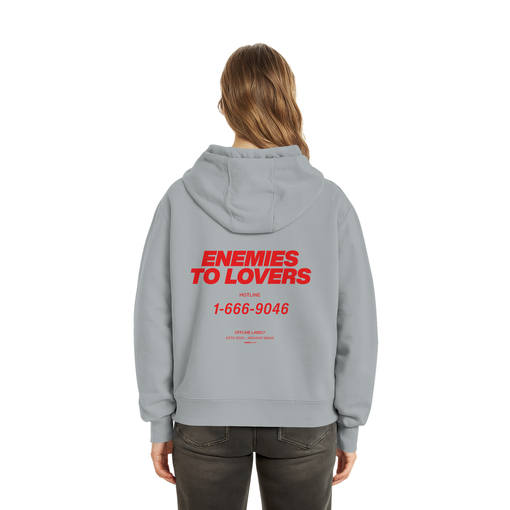 to lovers - Fluffy Boxcut Hoodie