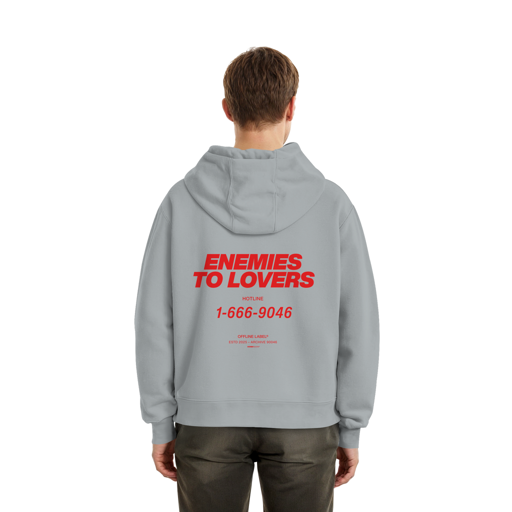 to lovers - Fluffy Boxcut Hoodie