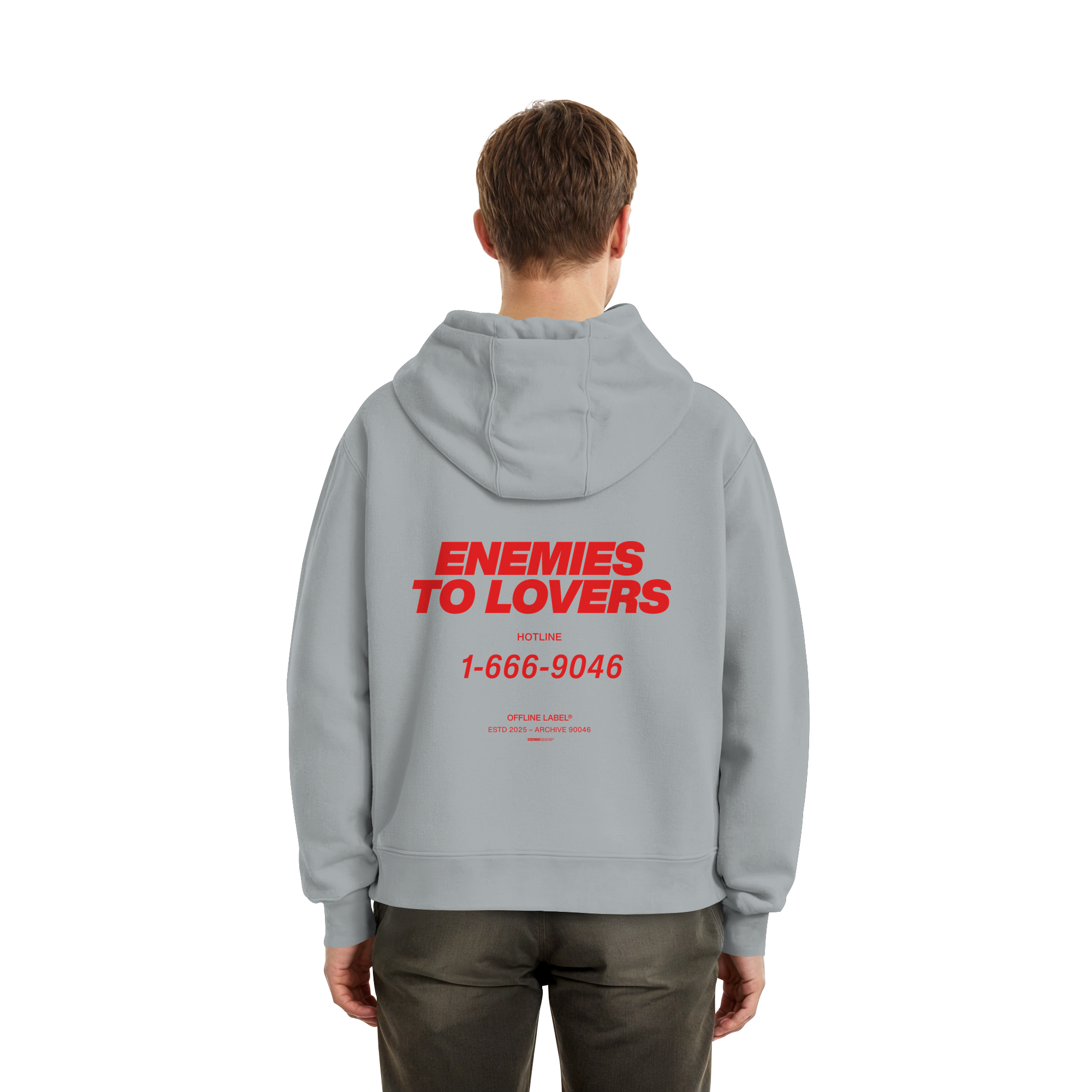 to lovers - Fluffy Boxcut Hoodie