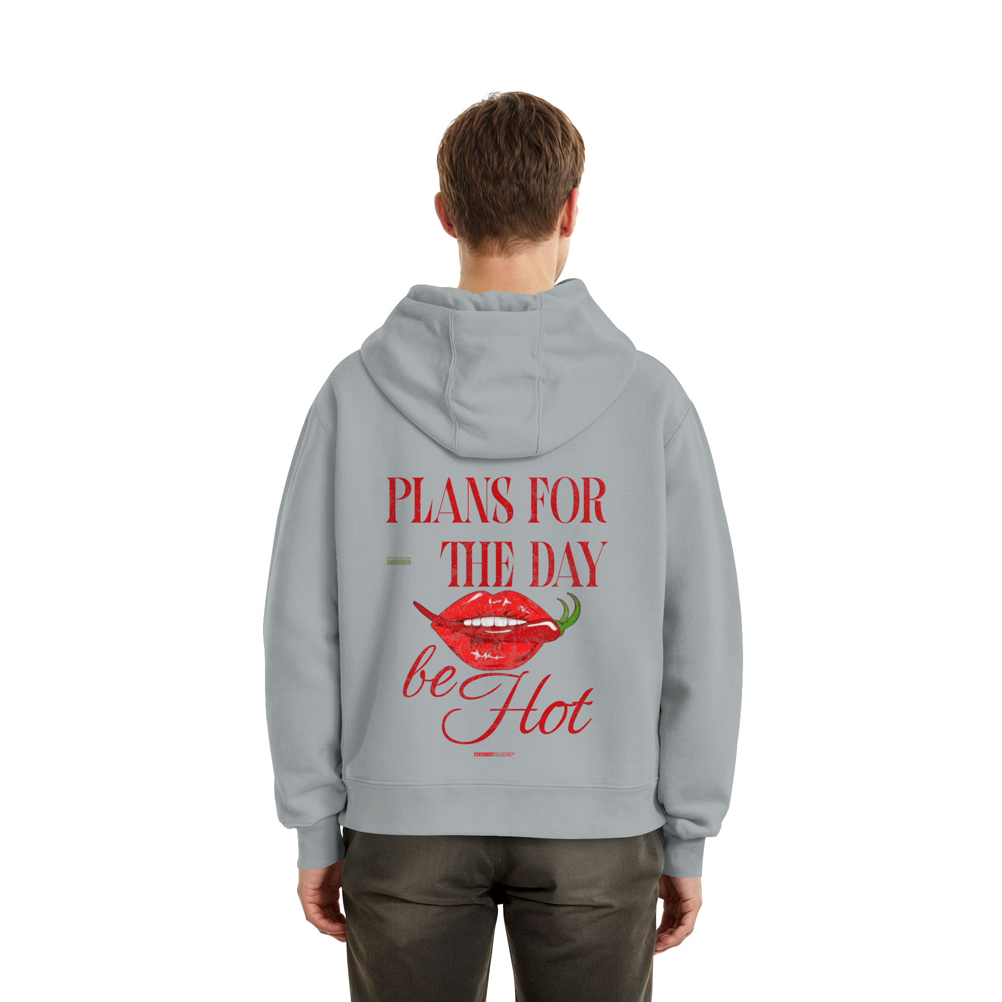 be hot - Fluffy Boxcut Hoodie
