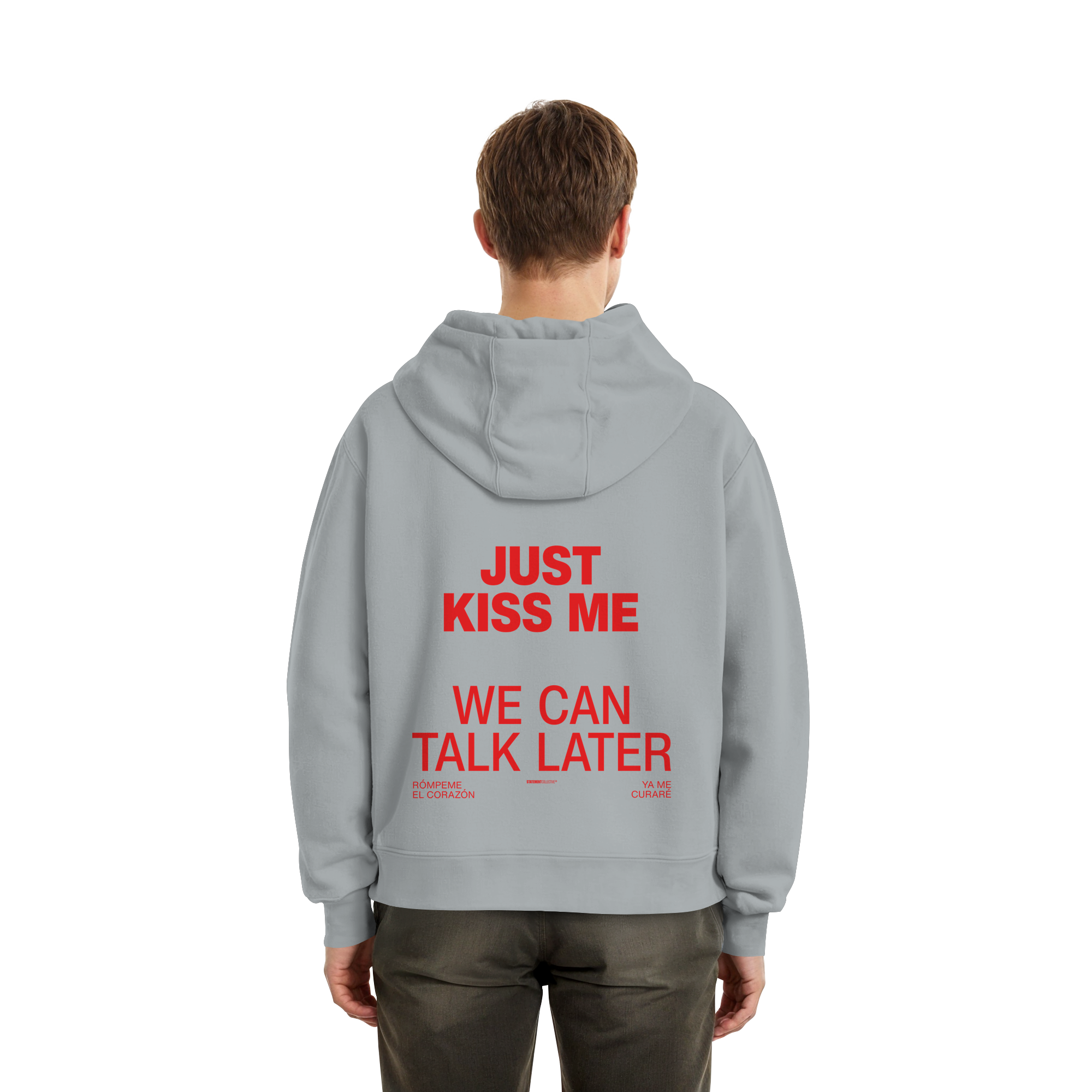 just kiss me - Fluffy Boxcut Hoodie