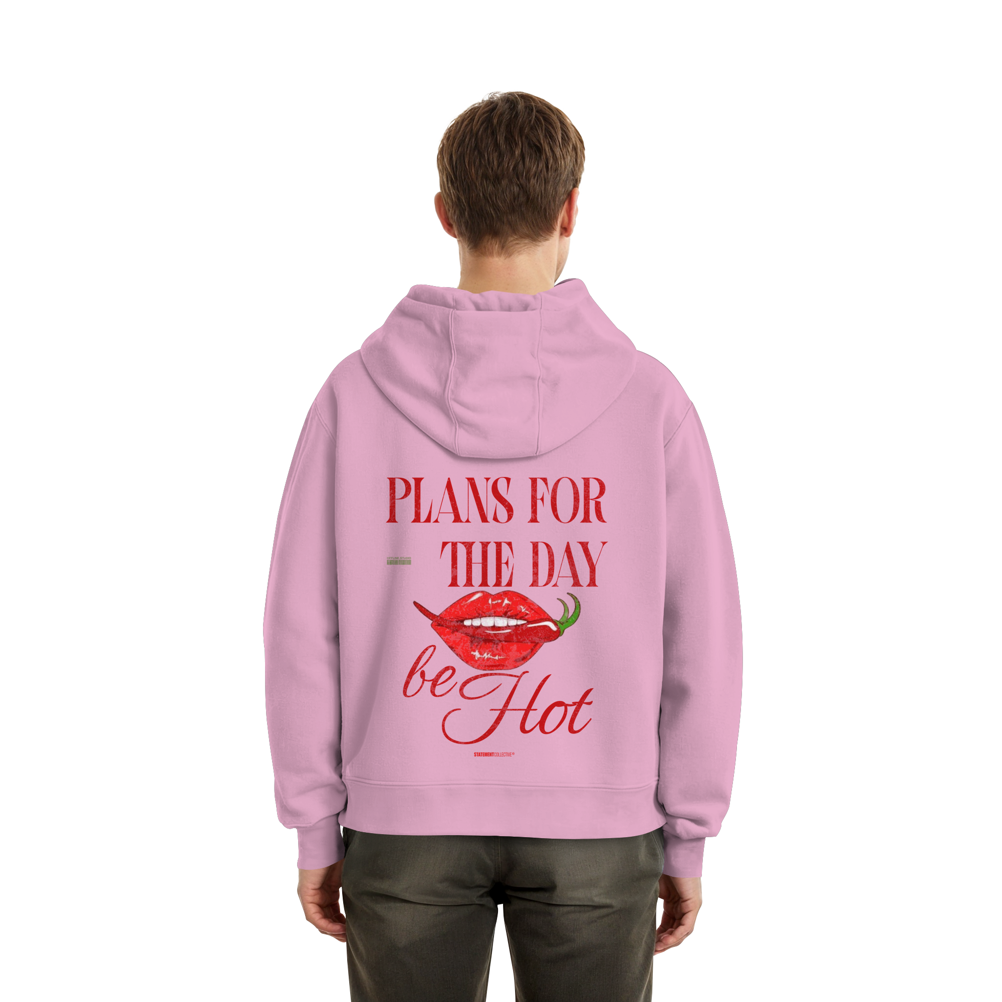 be hot - Fluffy Boxcut Hoodie