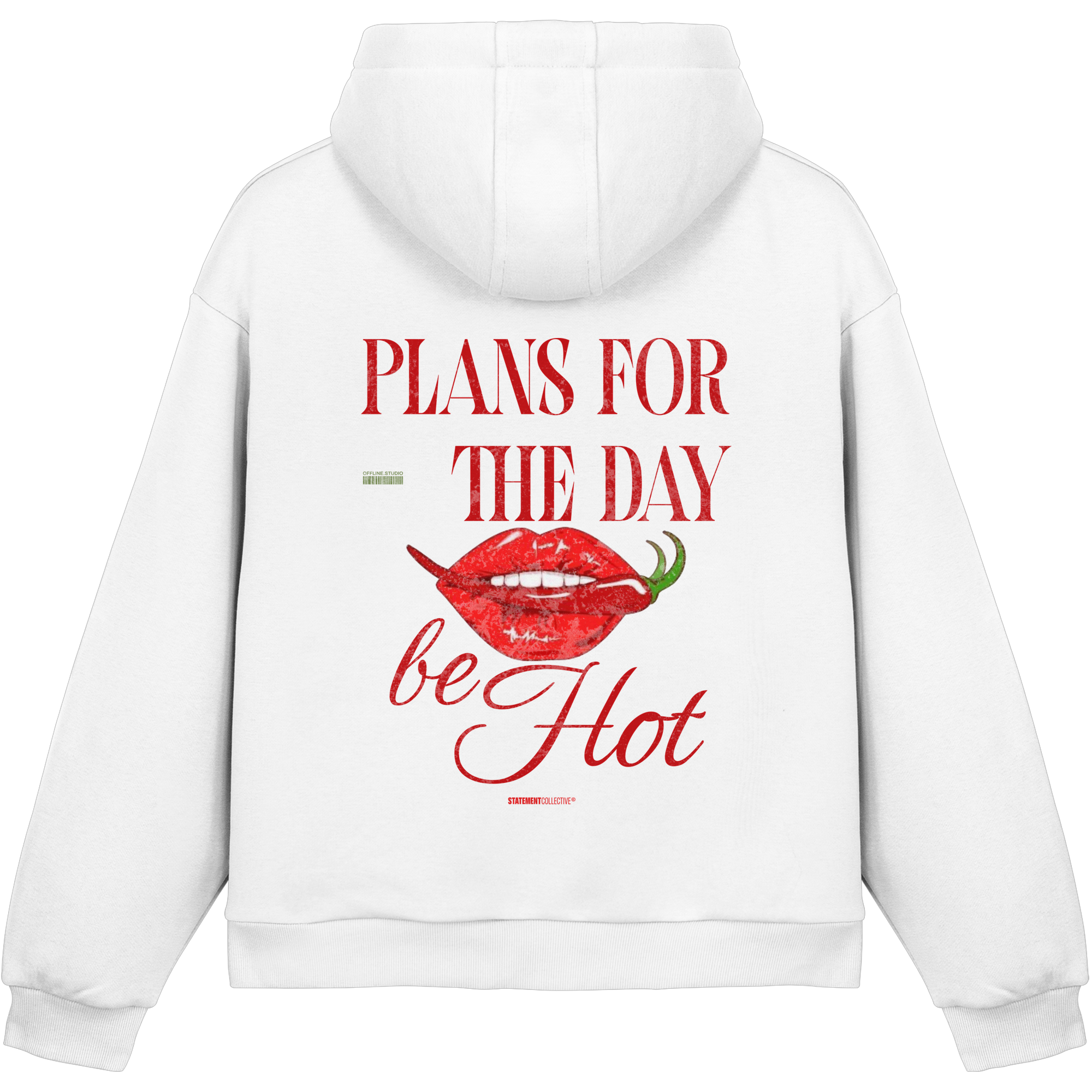 be hot - Fluffy Boxcut Hoodie
