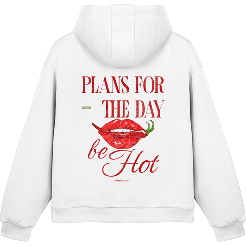 be hot - Fluffy Boxcut Hoodie