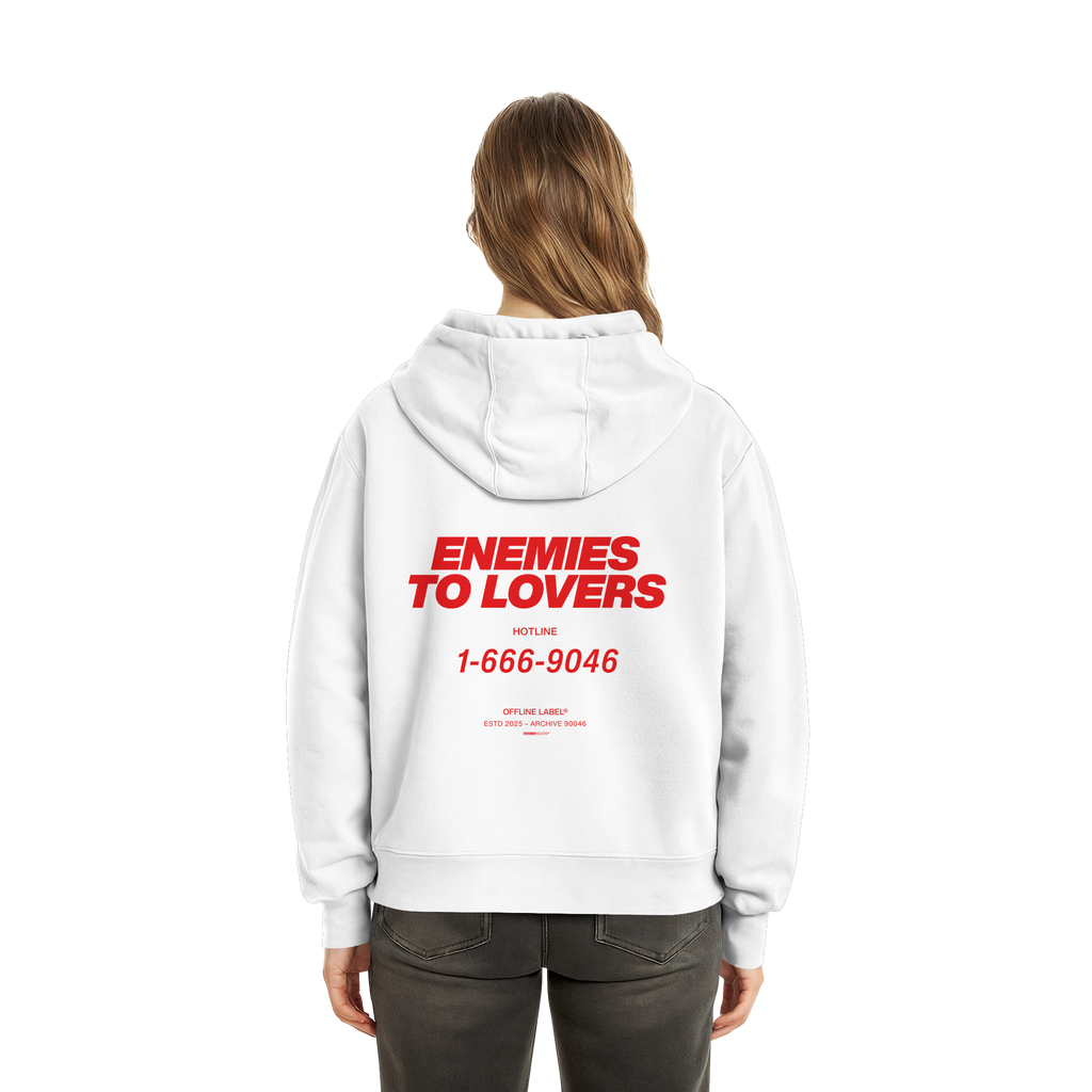 to lovers - Fluffy Boxcut Hoodie
