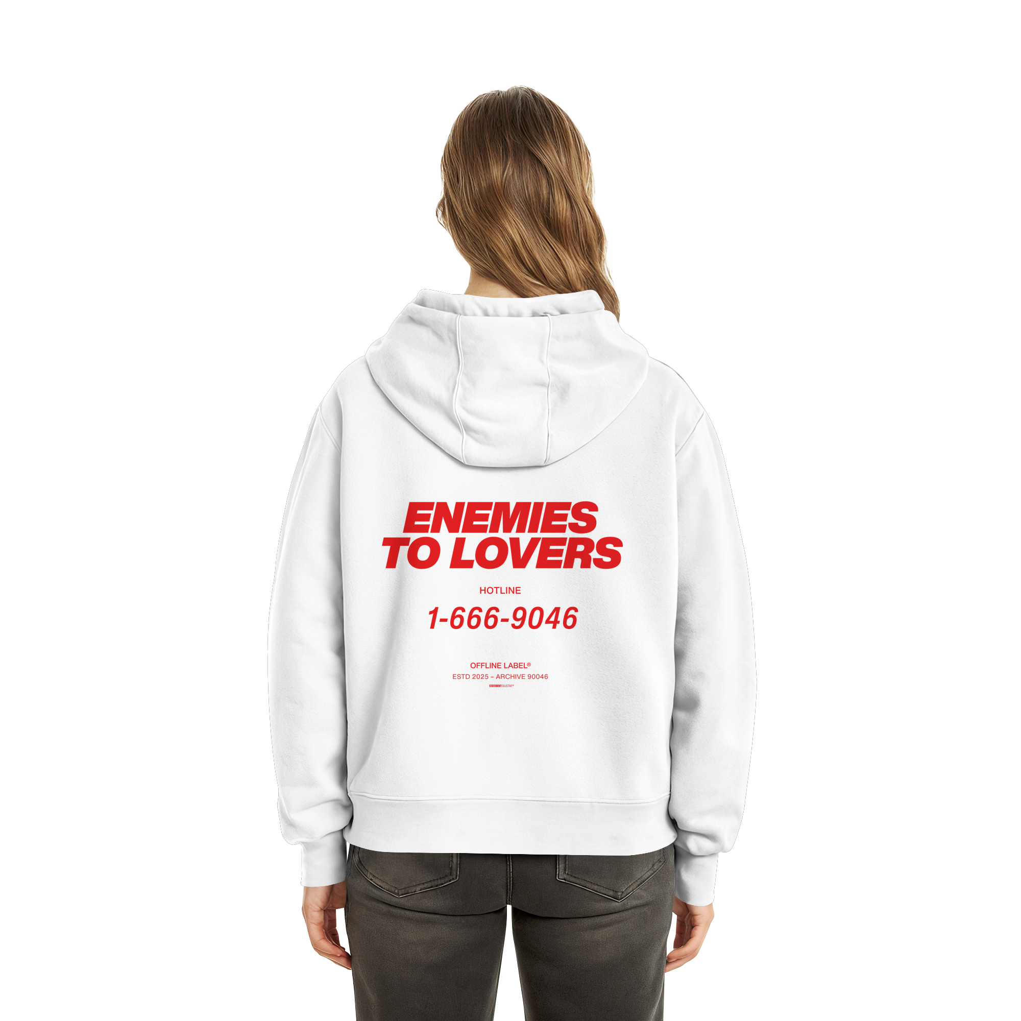 to lovers - Fluffy Boxcut Hoodie