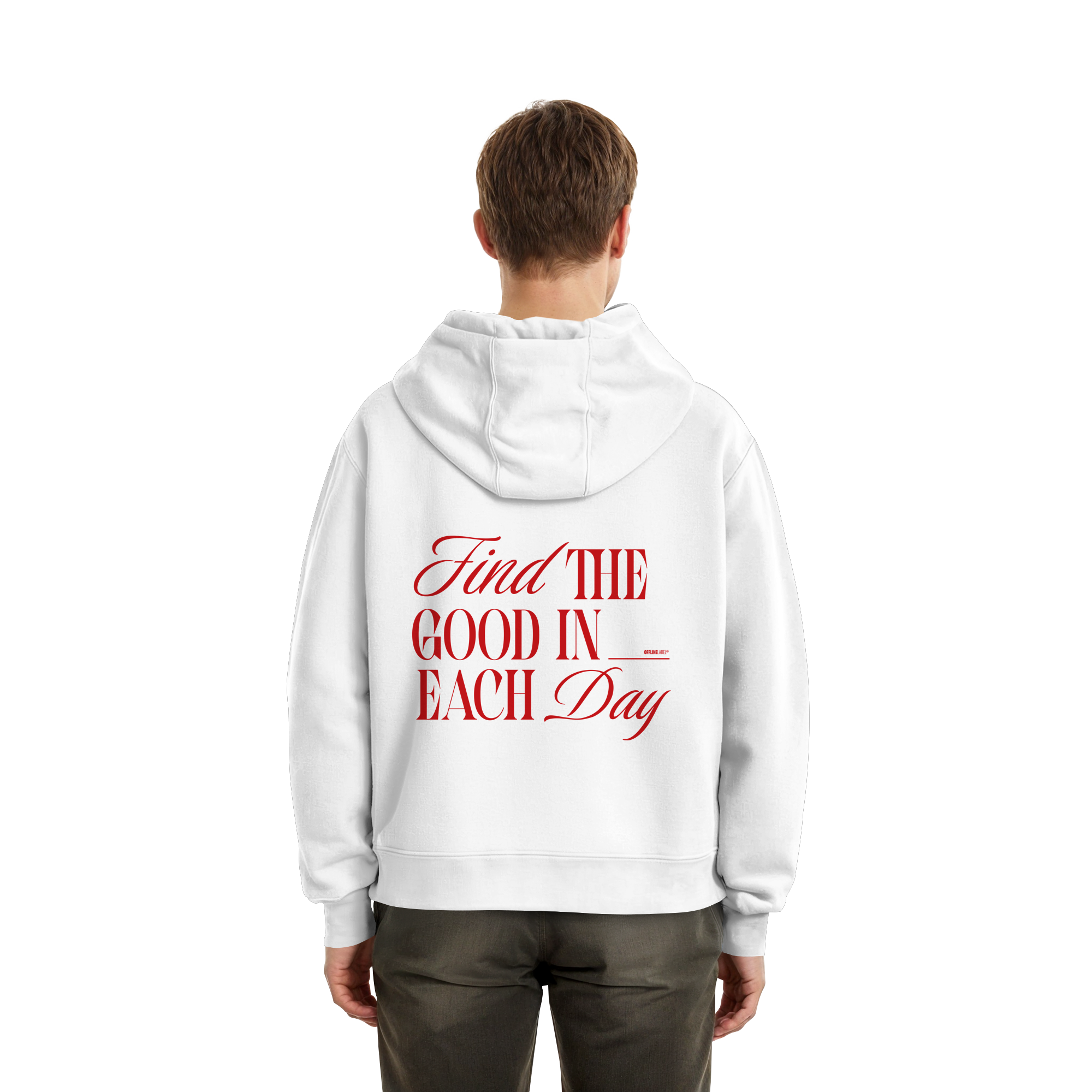 find the good - Fluffy Boxcut Hoodie