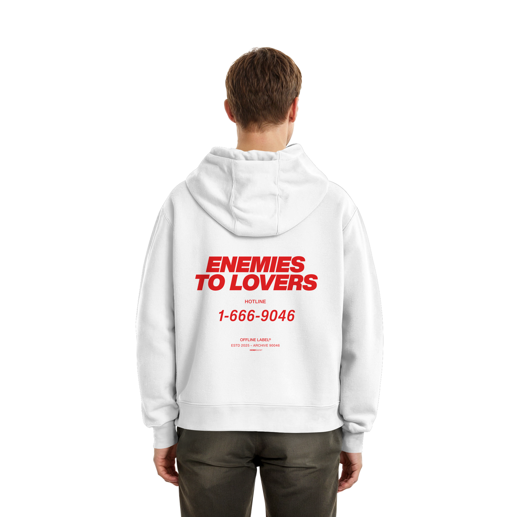 to lovers - Fluffy Boxcut Hoodie