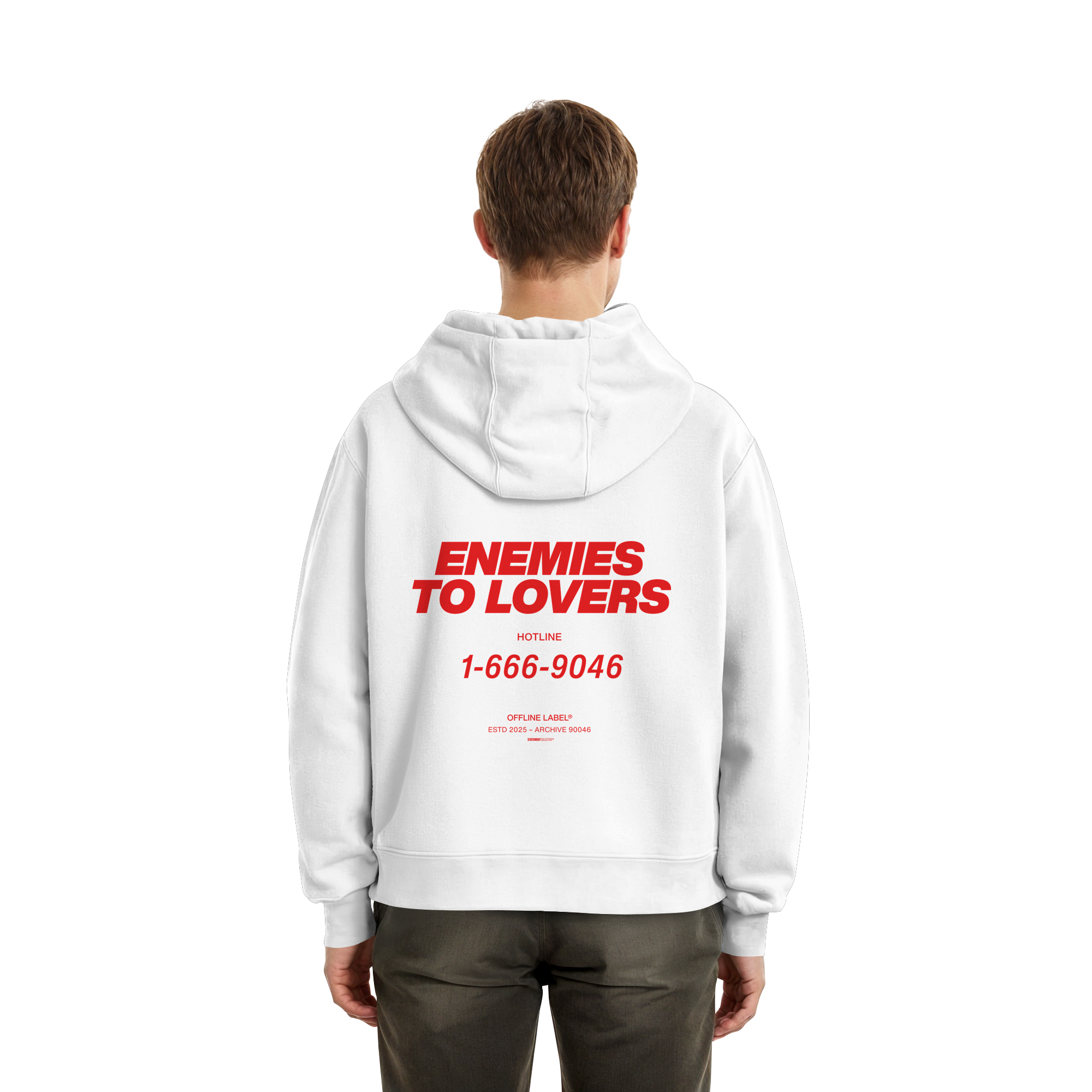 to lovers - Fluffy Boxcut Hoodie