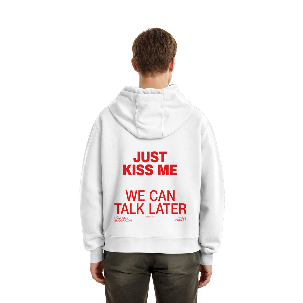 just kiss me - Fluffy Boxcut Hoodie