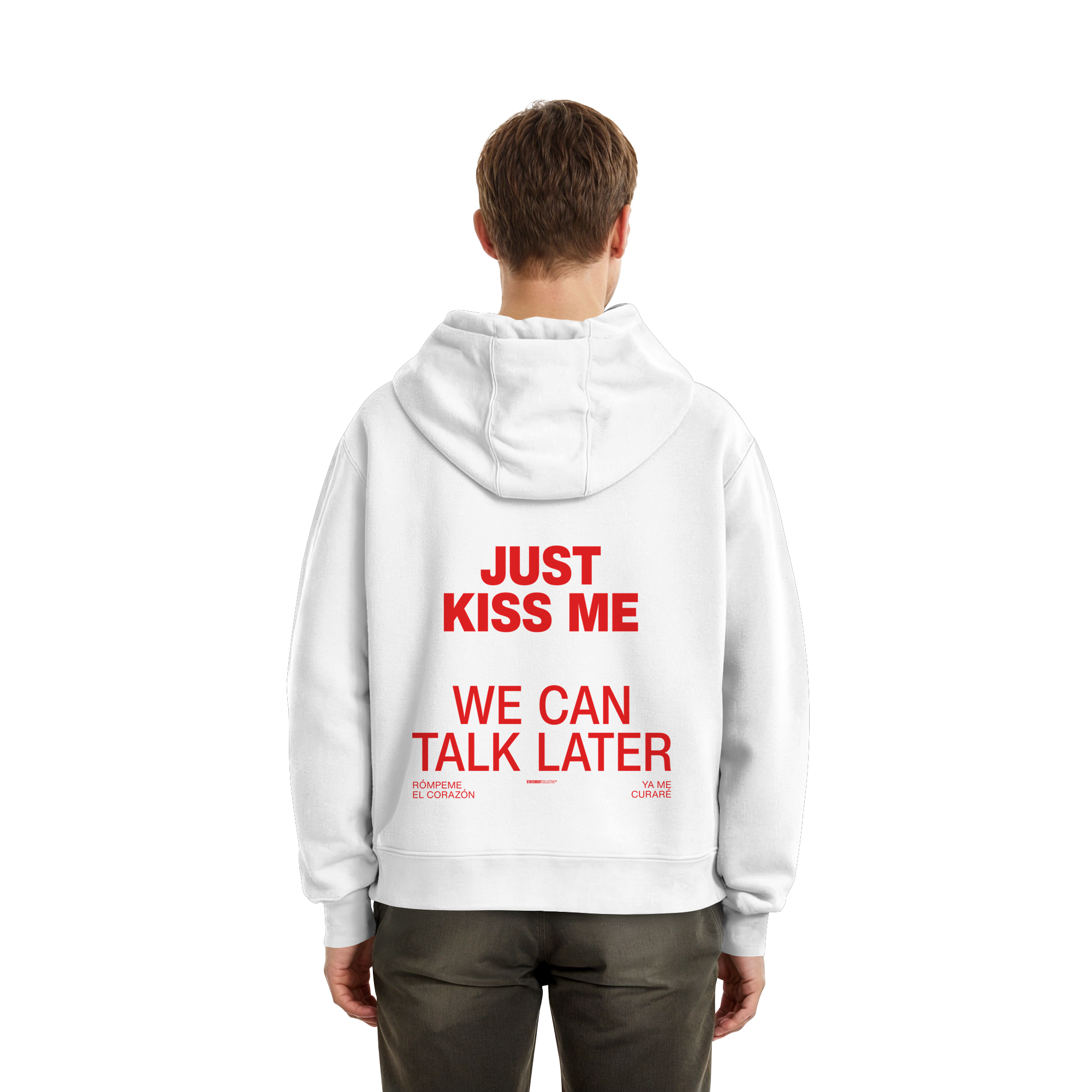 just kiss me - Fluffy Boxcut Hoodie