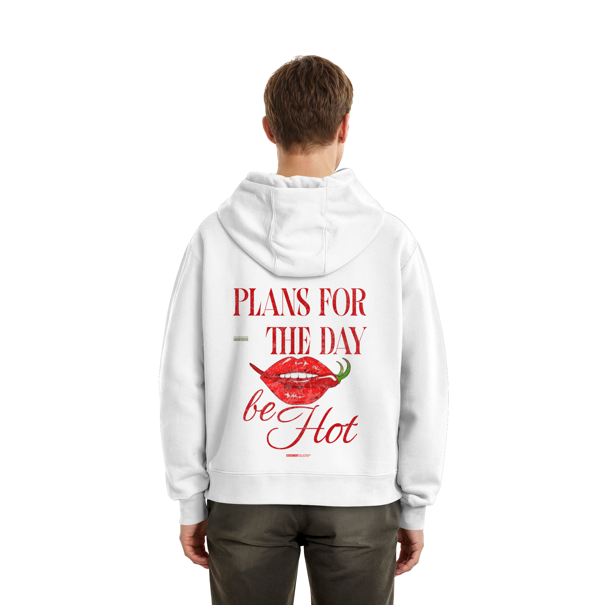 be hot - Fluffy Boxcut Hoodie