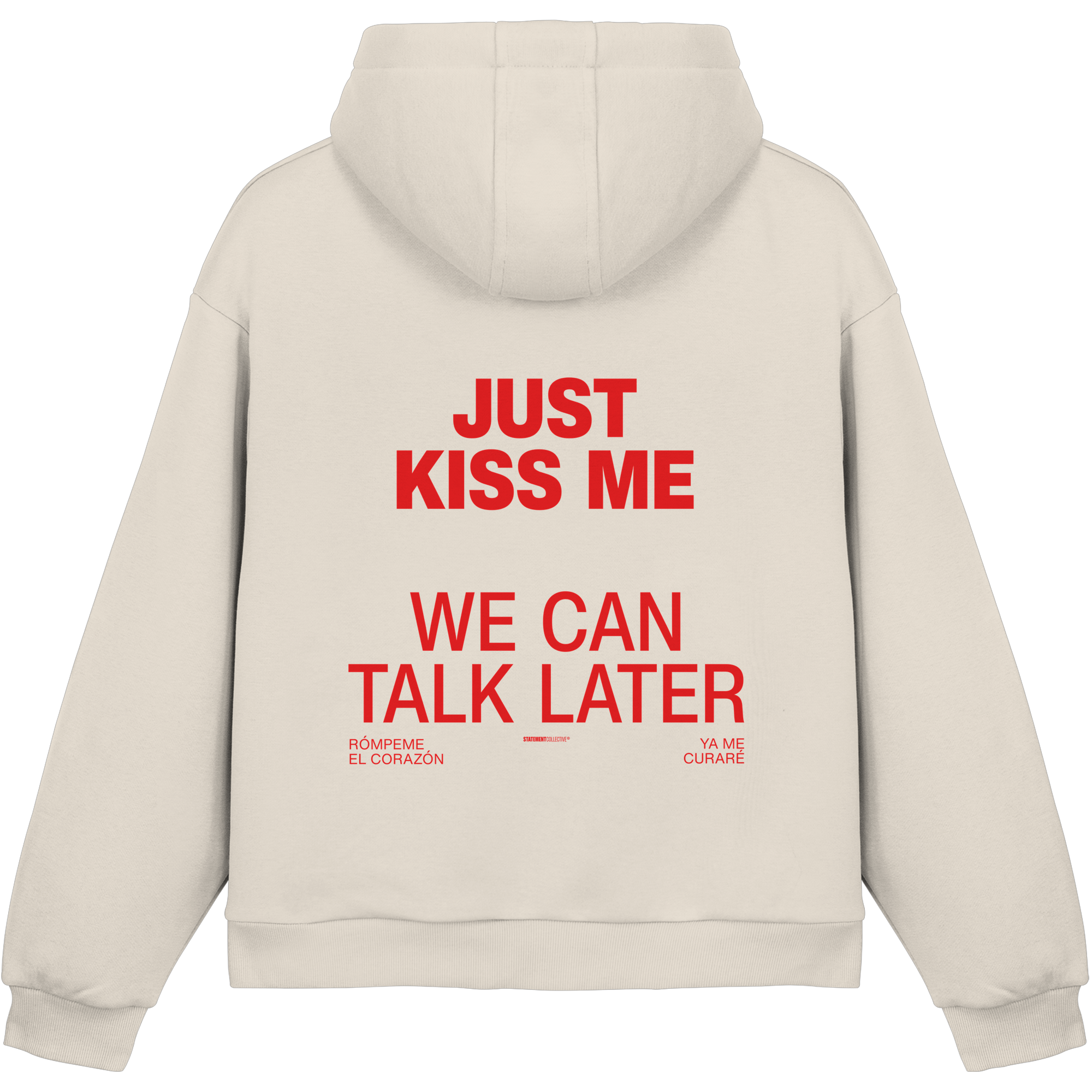 just kiss me - Fluffy Boxcut Hoodie