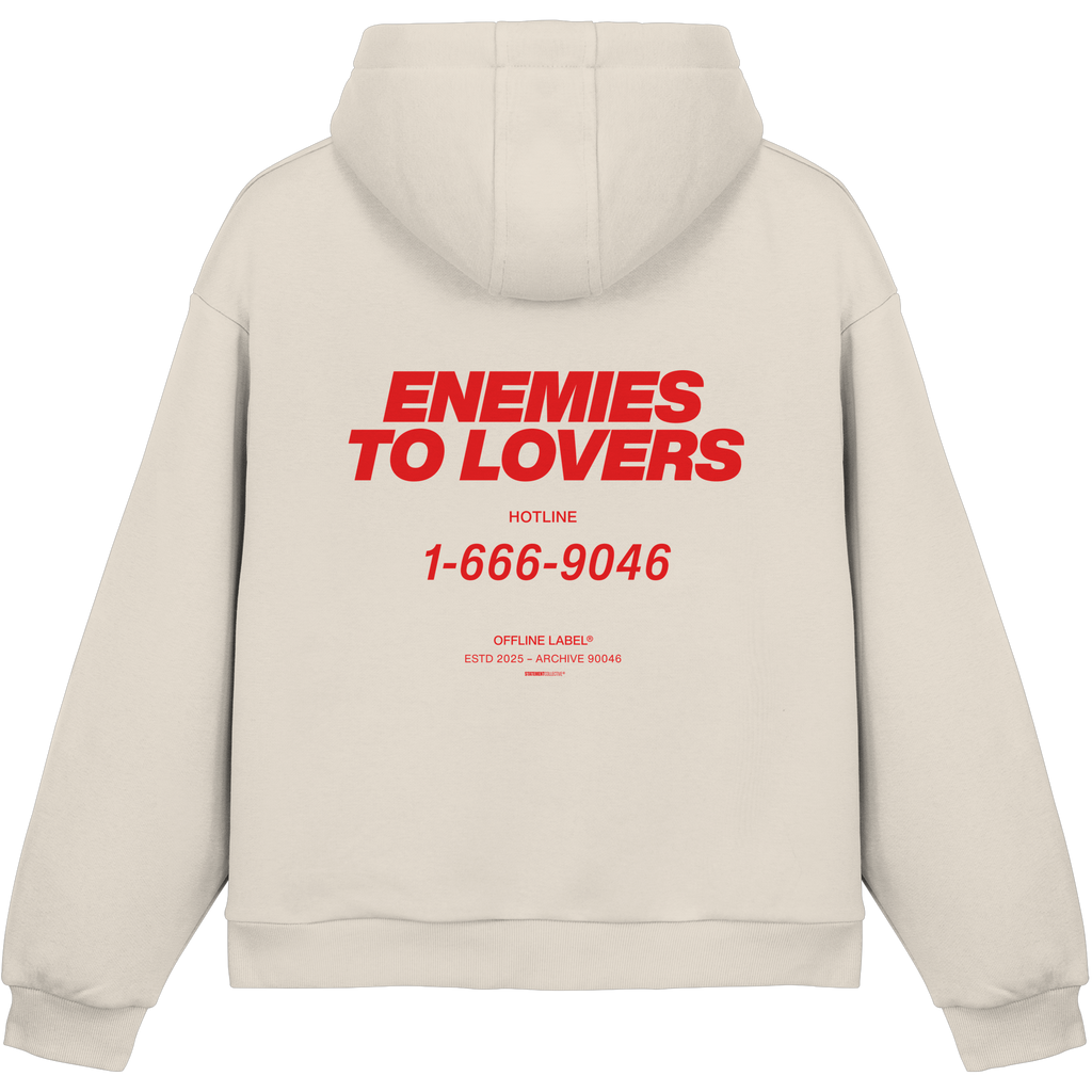 to lovers - Fluffy Boxcut Hoodie
