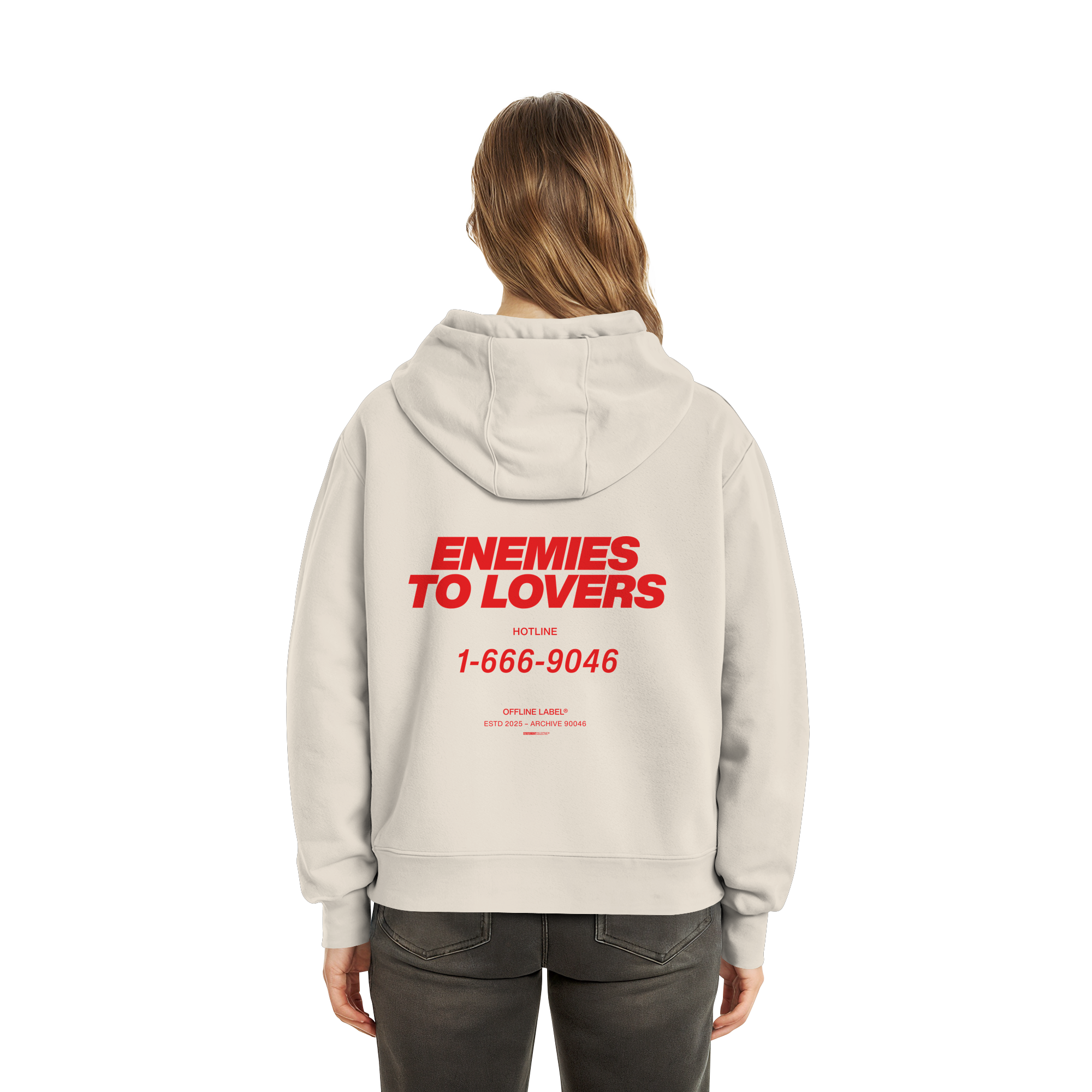 to lovers - Fluffy Boxcut Hoodie