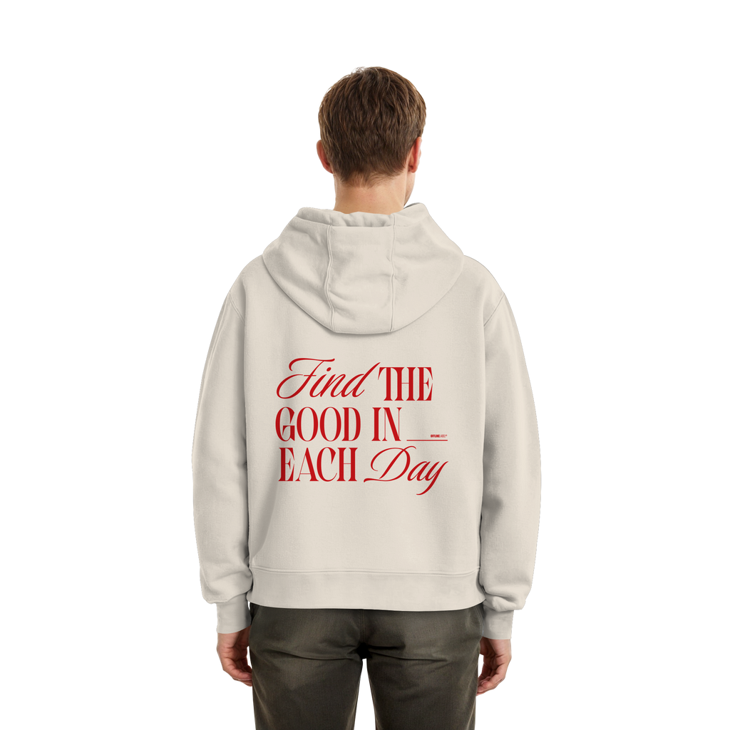 find the good - Fluffy Boxcut Hoodie