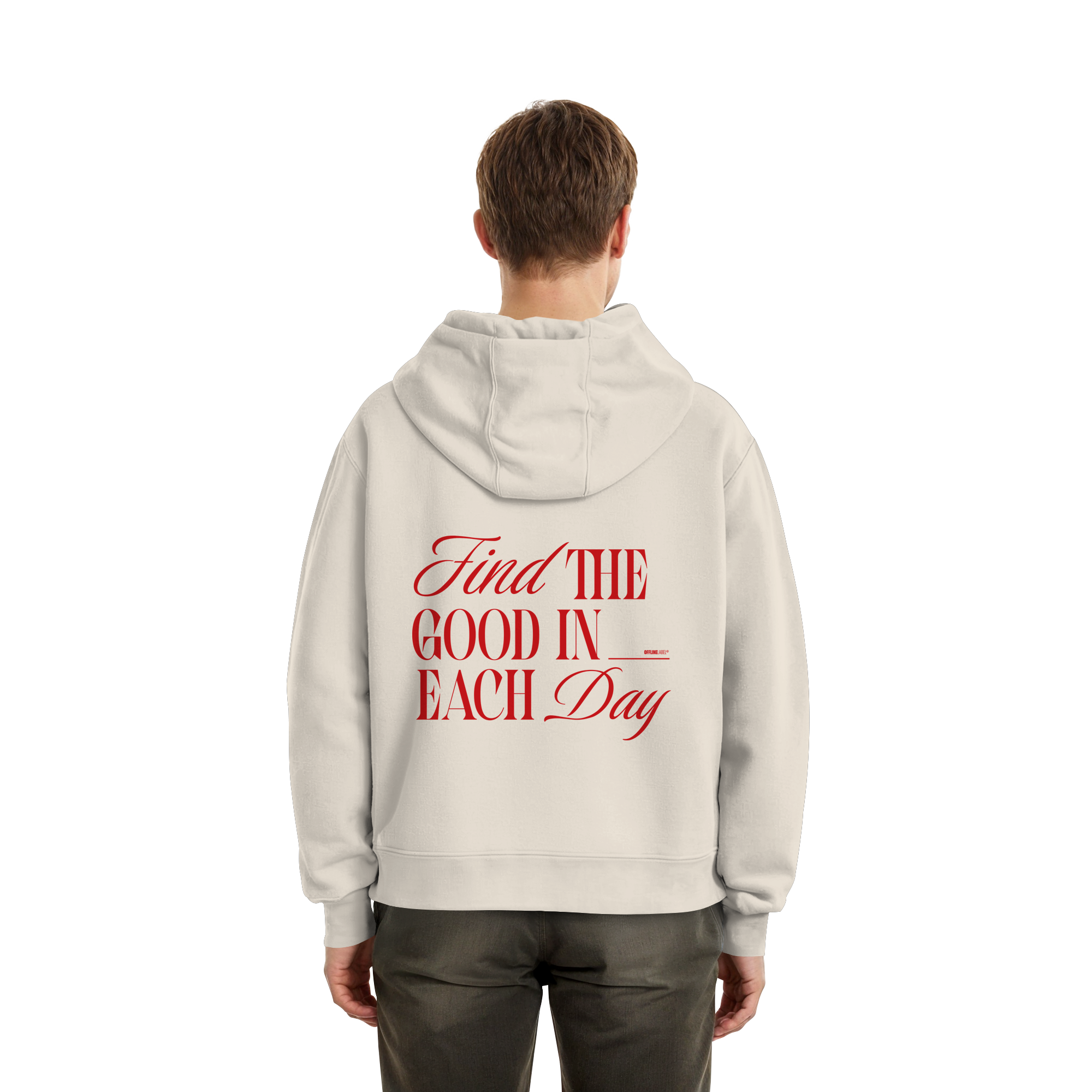 find the good - Fluffy Boxcut Hoodie