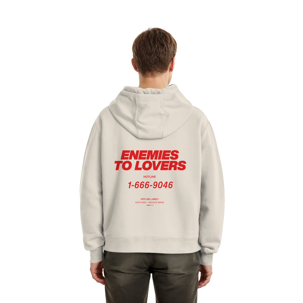 to lovers - Fluffy Boxcut Hoodie