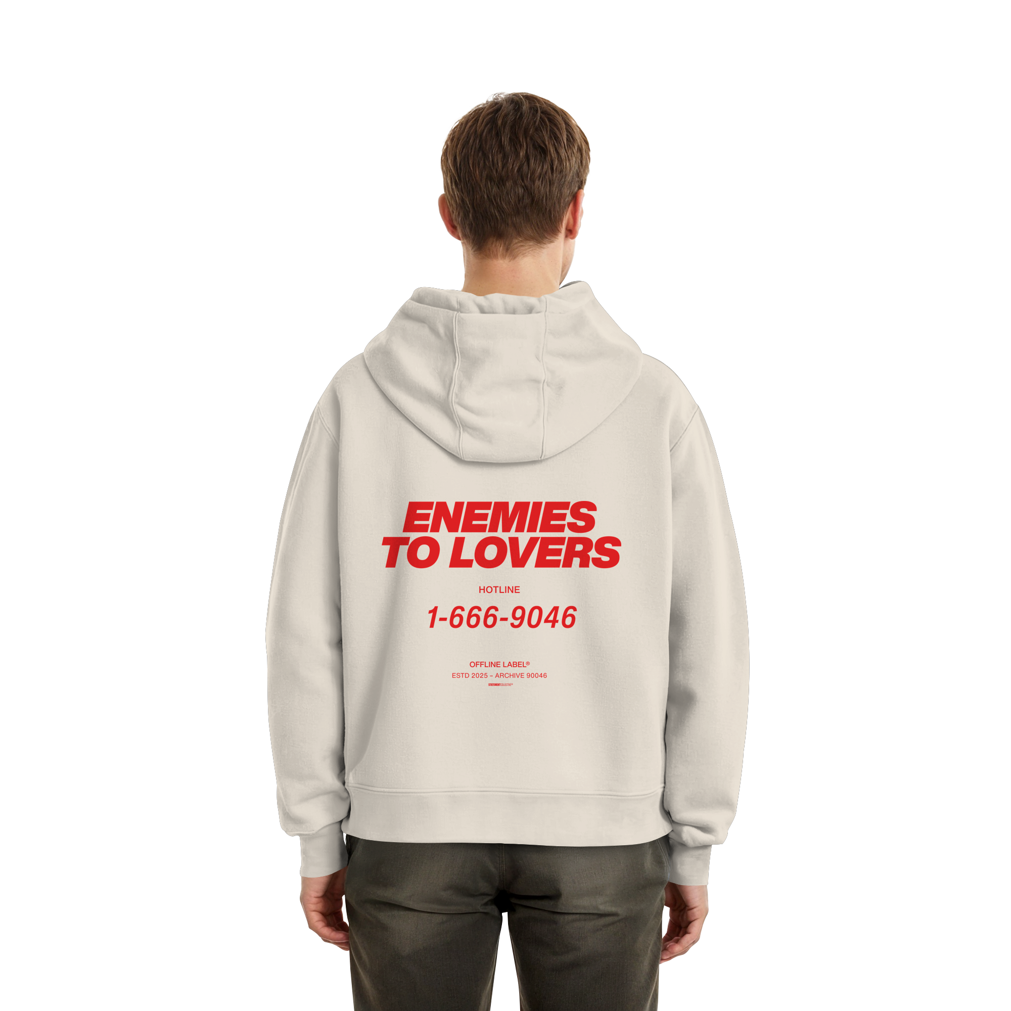 to lovers - Fluffy Boxcut Hoodie
