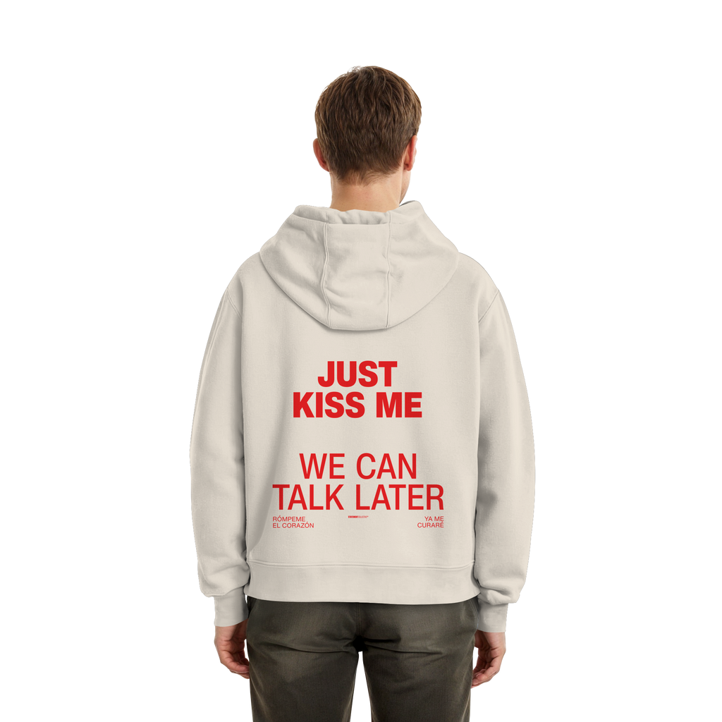 just kiss me - Fluffy Boxcut Hoodie
