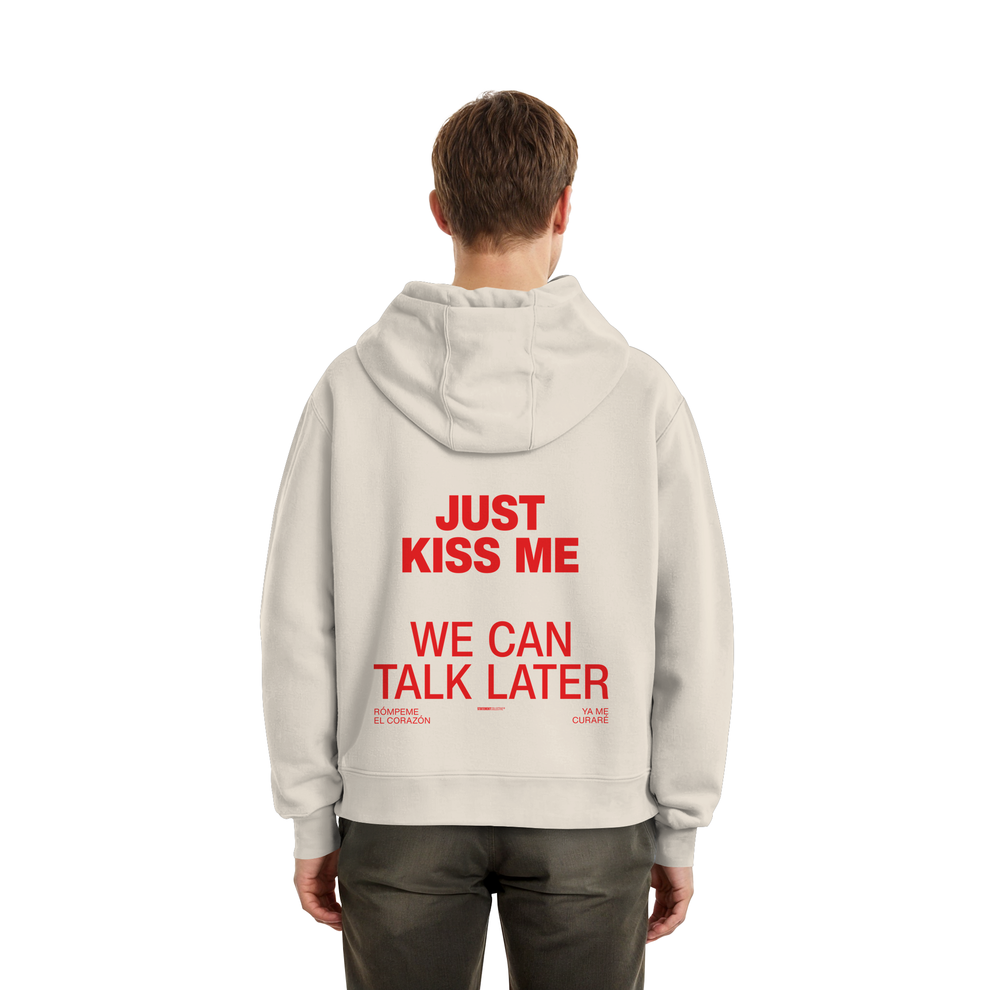 just kiss me - Fluffy Boxcut Hoodie