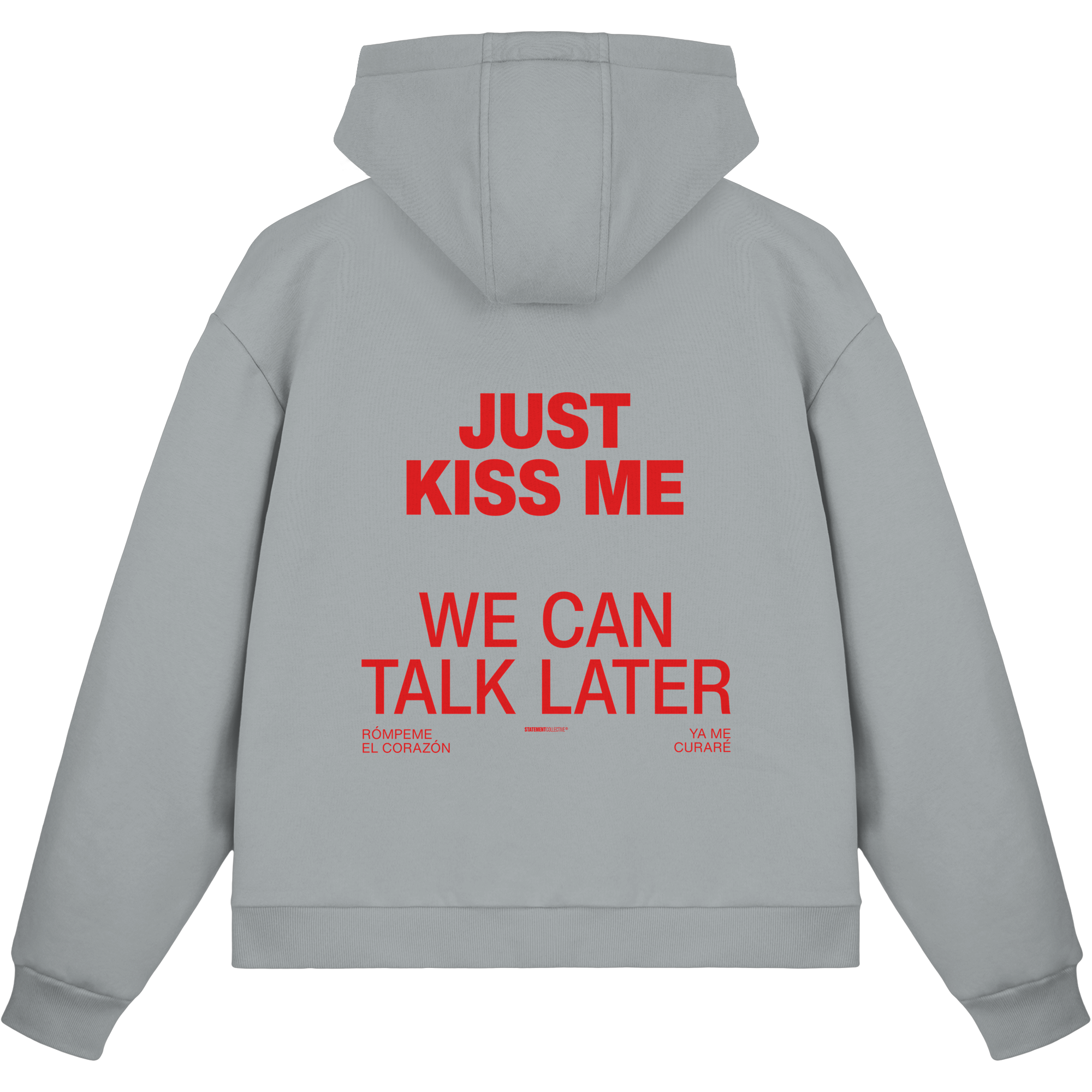 just kiss me - Fluffy Boxcut Zipper