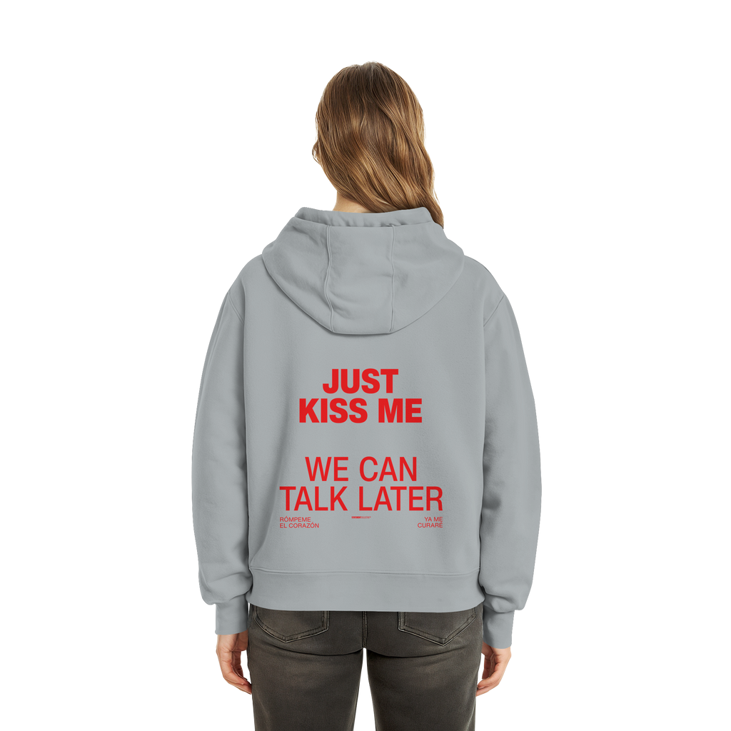 just kiss me - Fluffy Boxcut Zipper