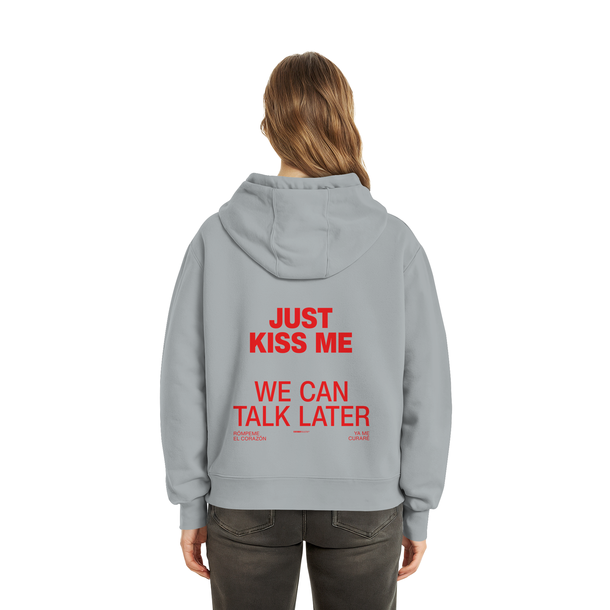 just kiss me - Fluffy Boxcut Zipper