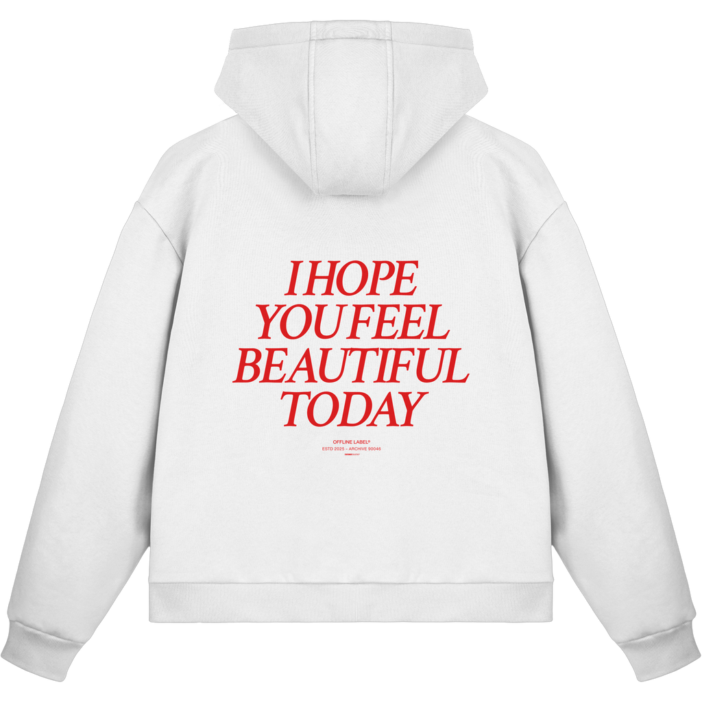 beautiful today - Fluffy Boxcut Zipper