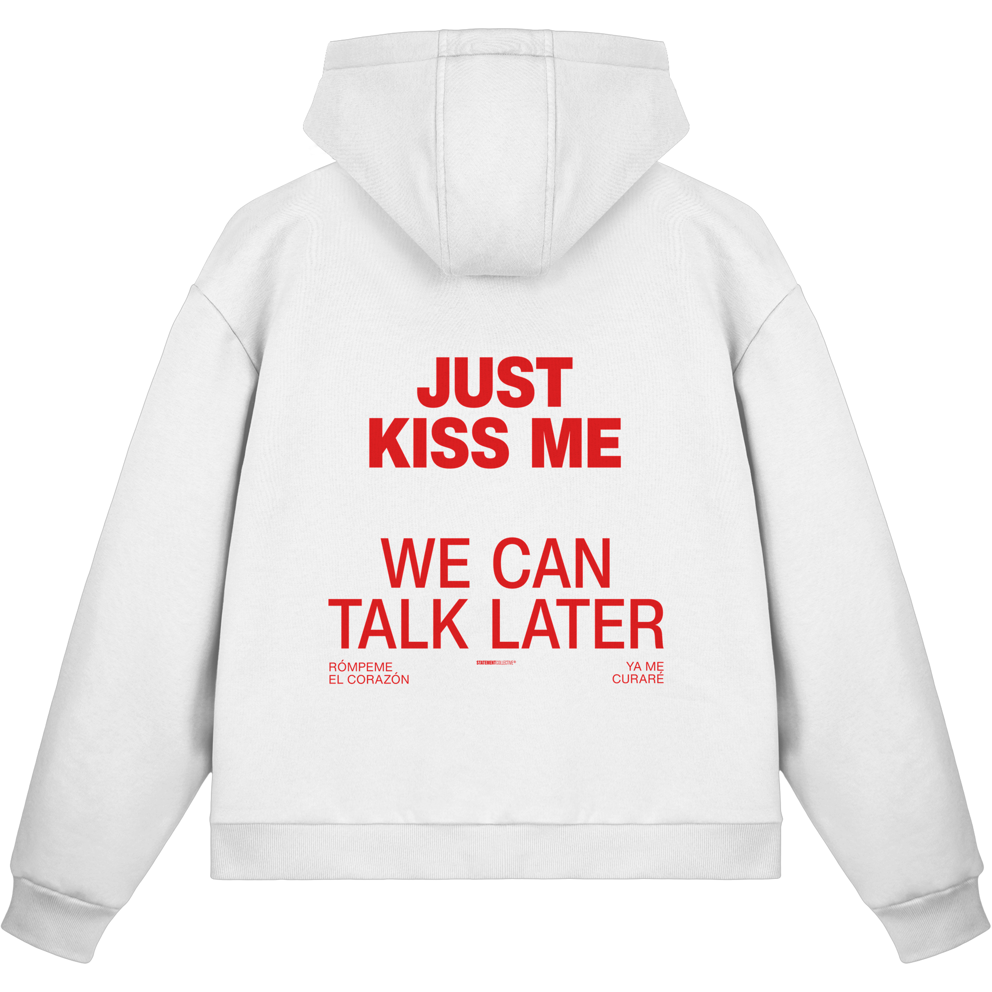 just kiss me - Fluffy Boxcut Zipper