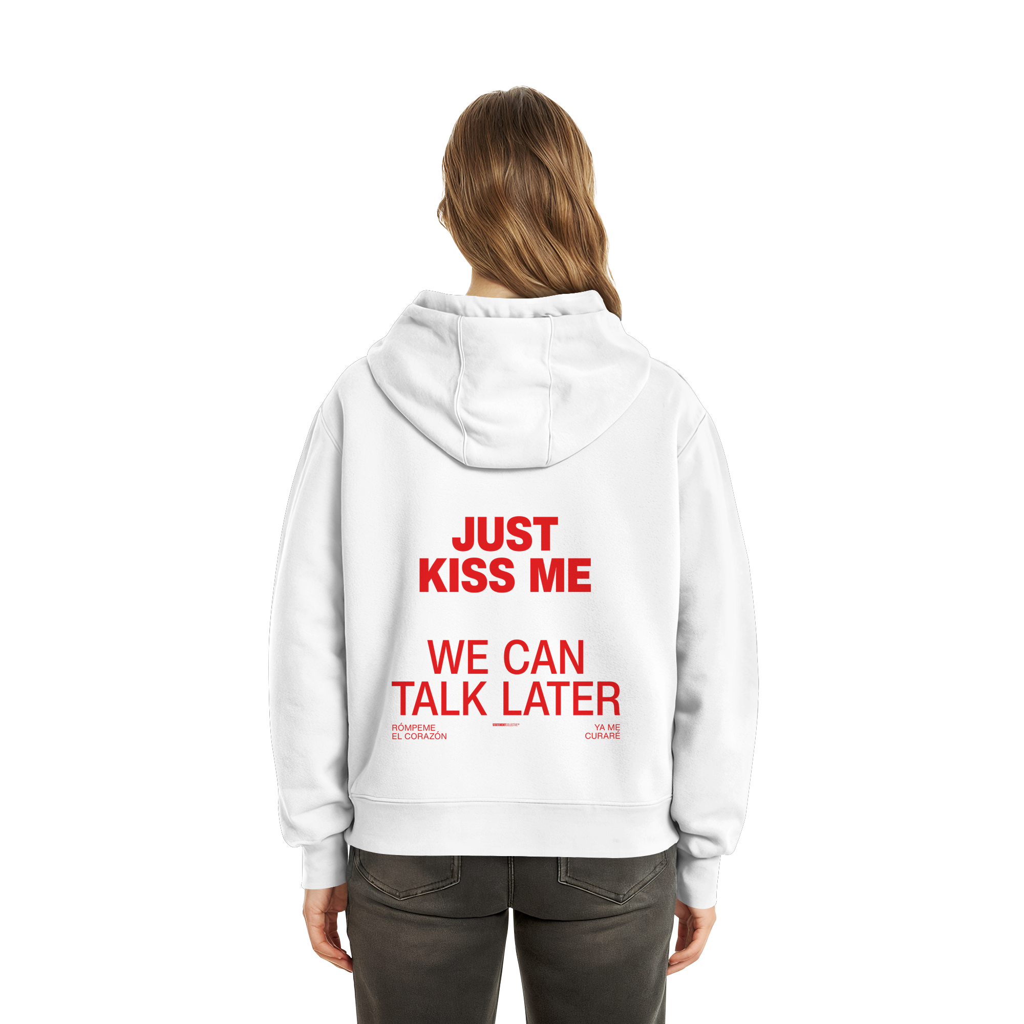 just kiss me - Fluffy Boxcut Zipper