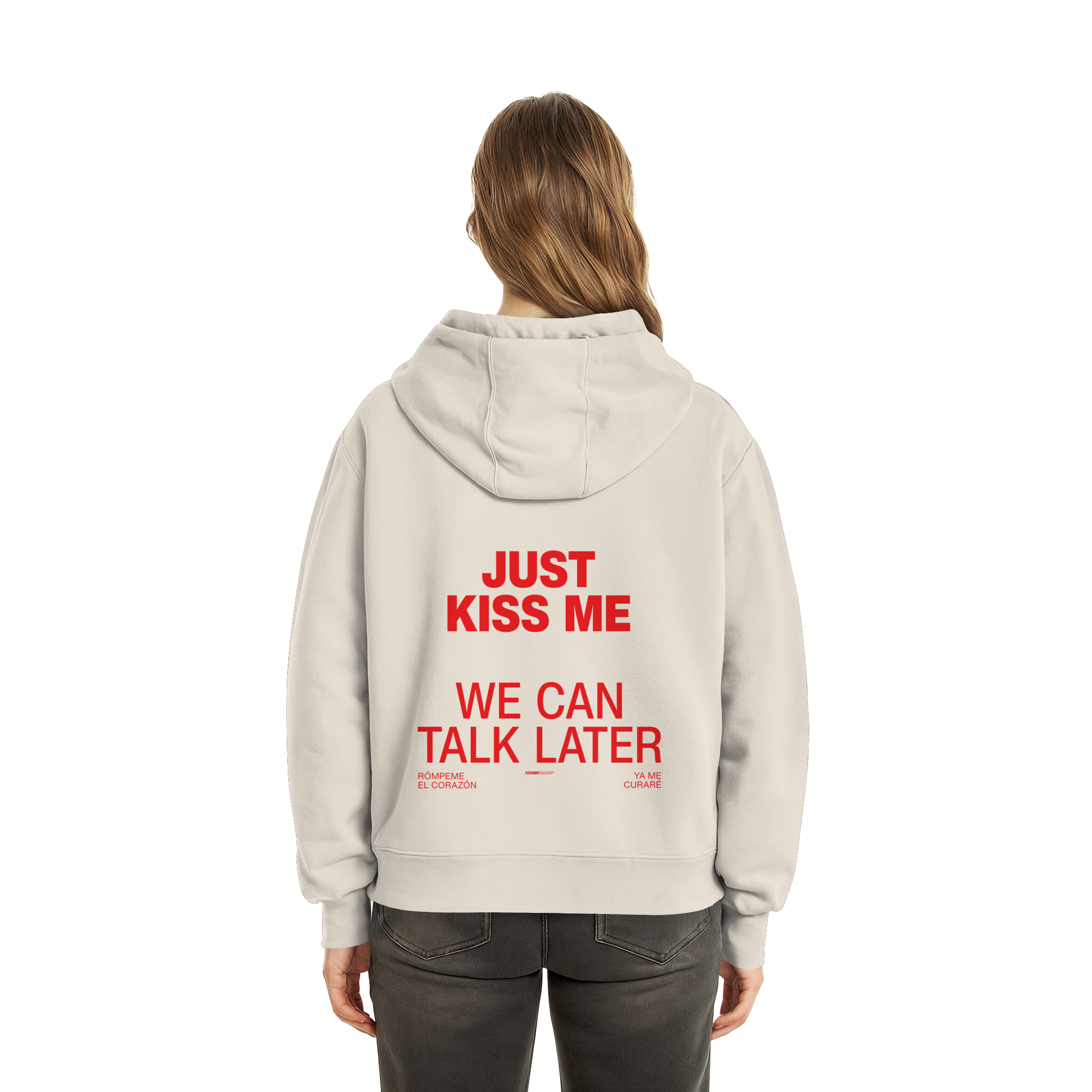 just kiss me - Fluffy Boxcut Zipper