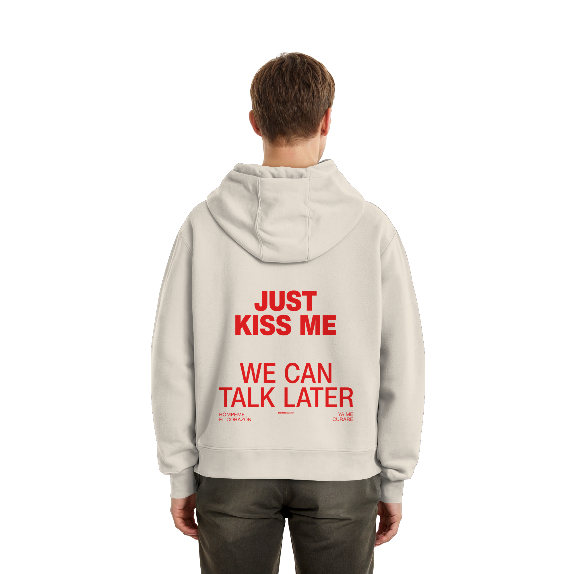 just kiss me - Fluffy Boxcut Zipper
