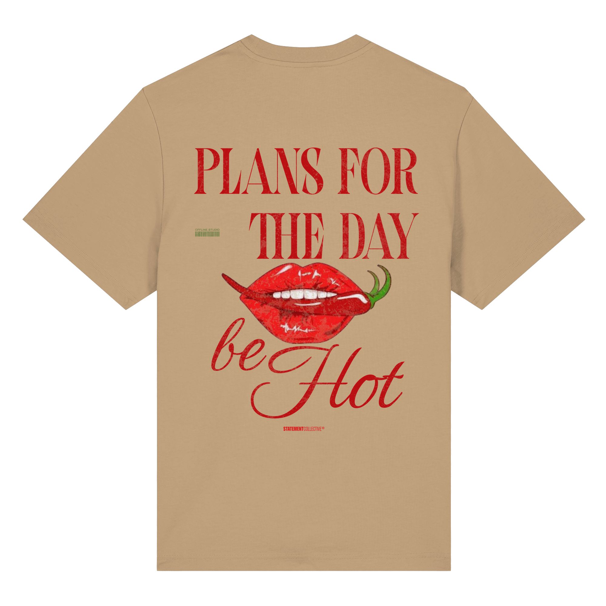 be hot - Organic Heavy T-Shirt