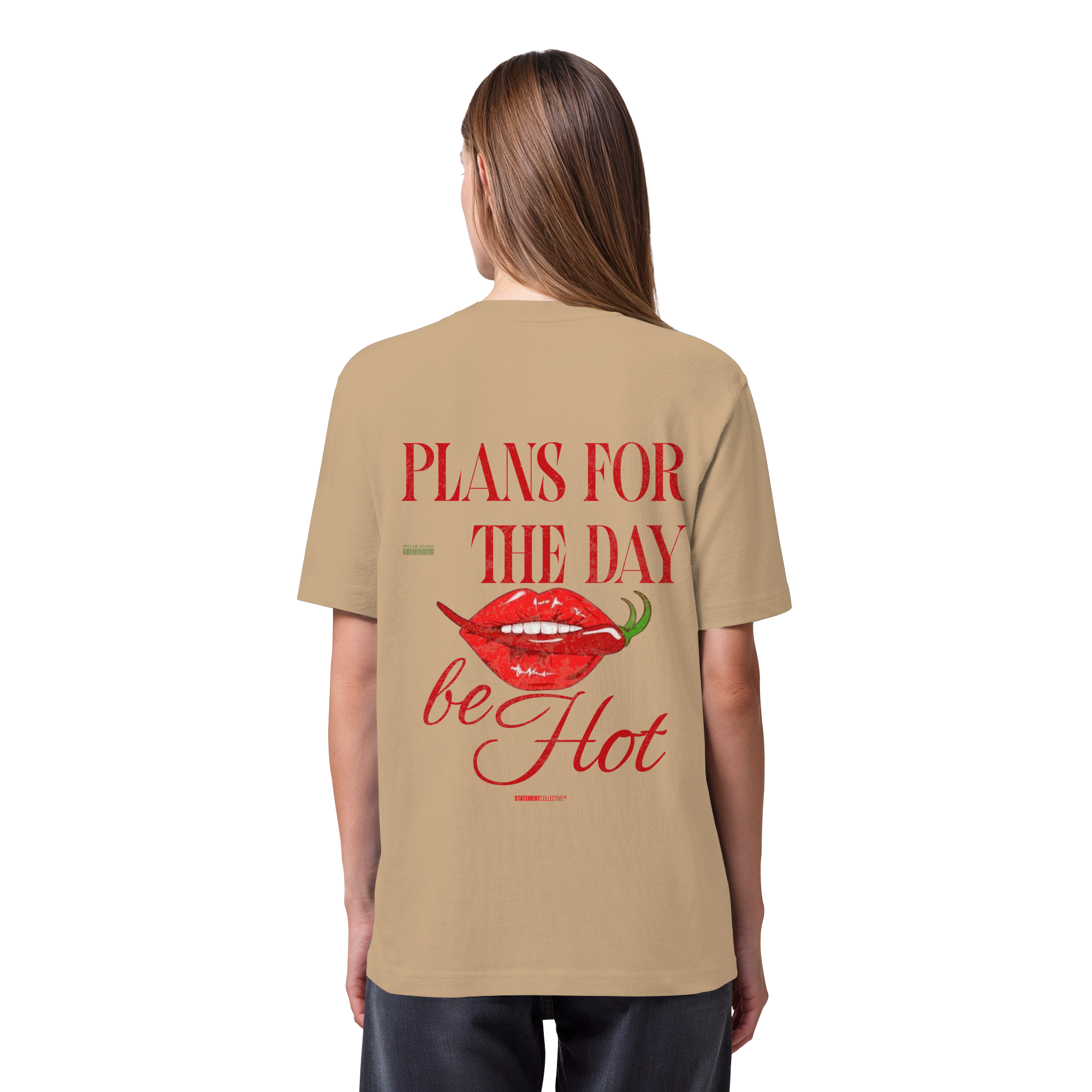 be hot - Organic Heavy T-Shirt