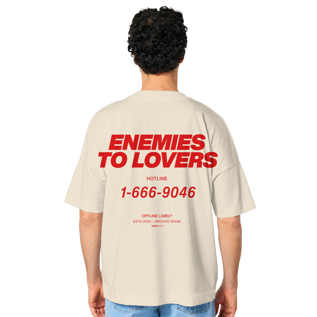 to lovers - Organic Oversize Shirt