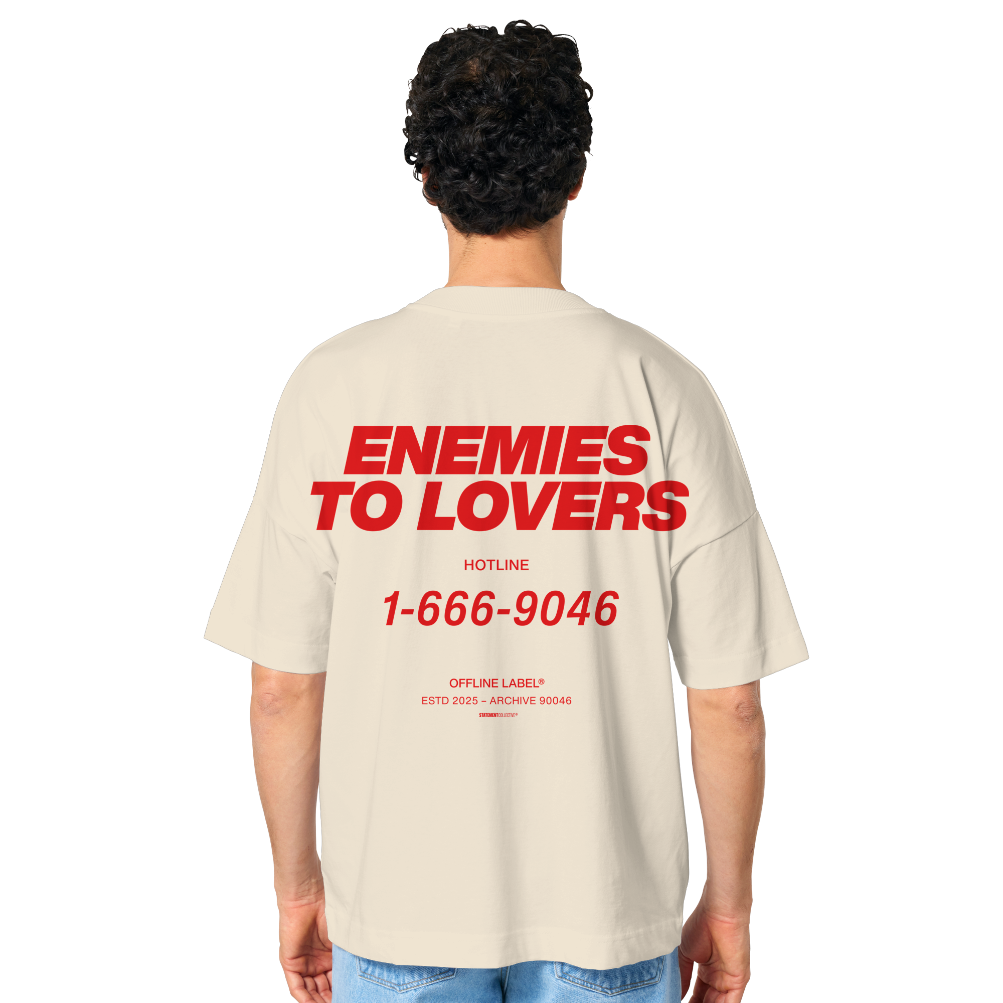 to lovers - Organic Oversize Shirt