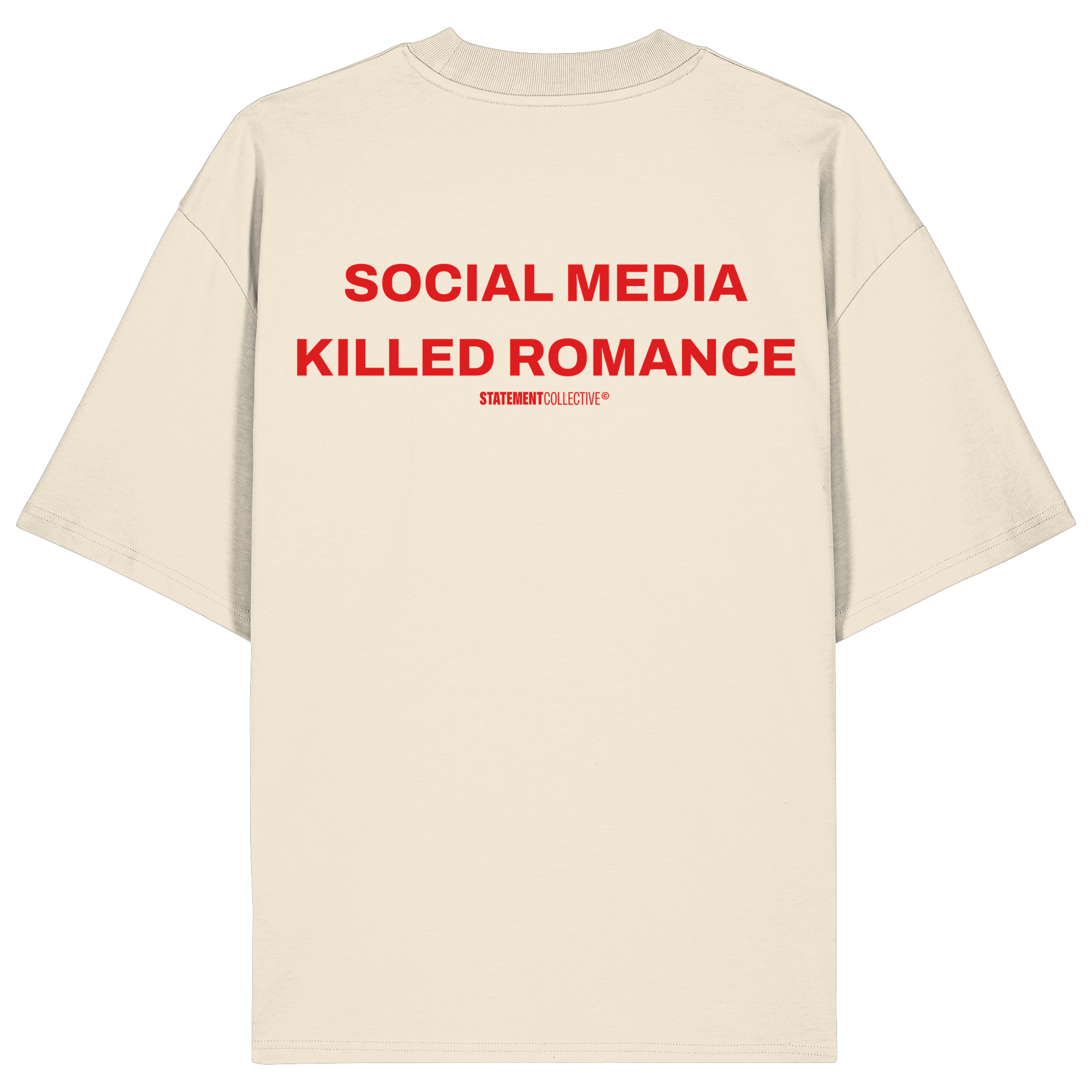 killed romance - Organic Oversize Shirt