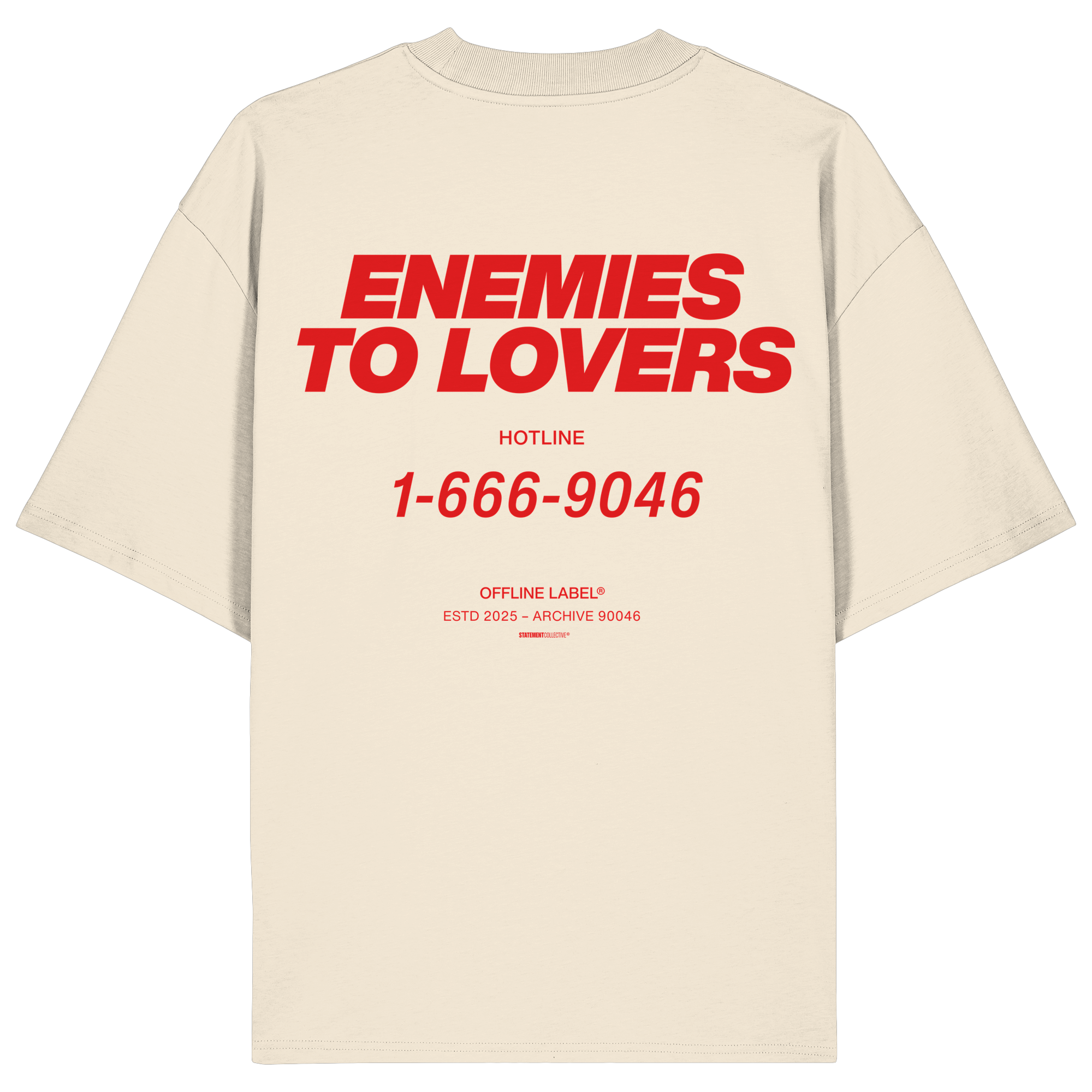 to lovers - Organic Oversize Shirt