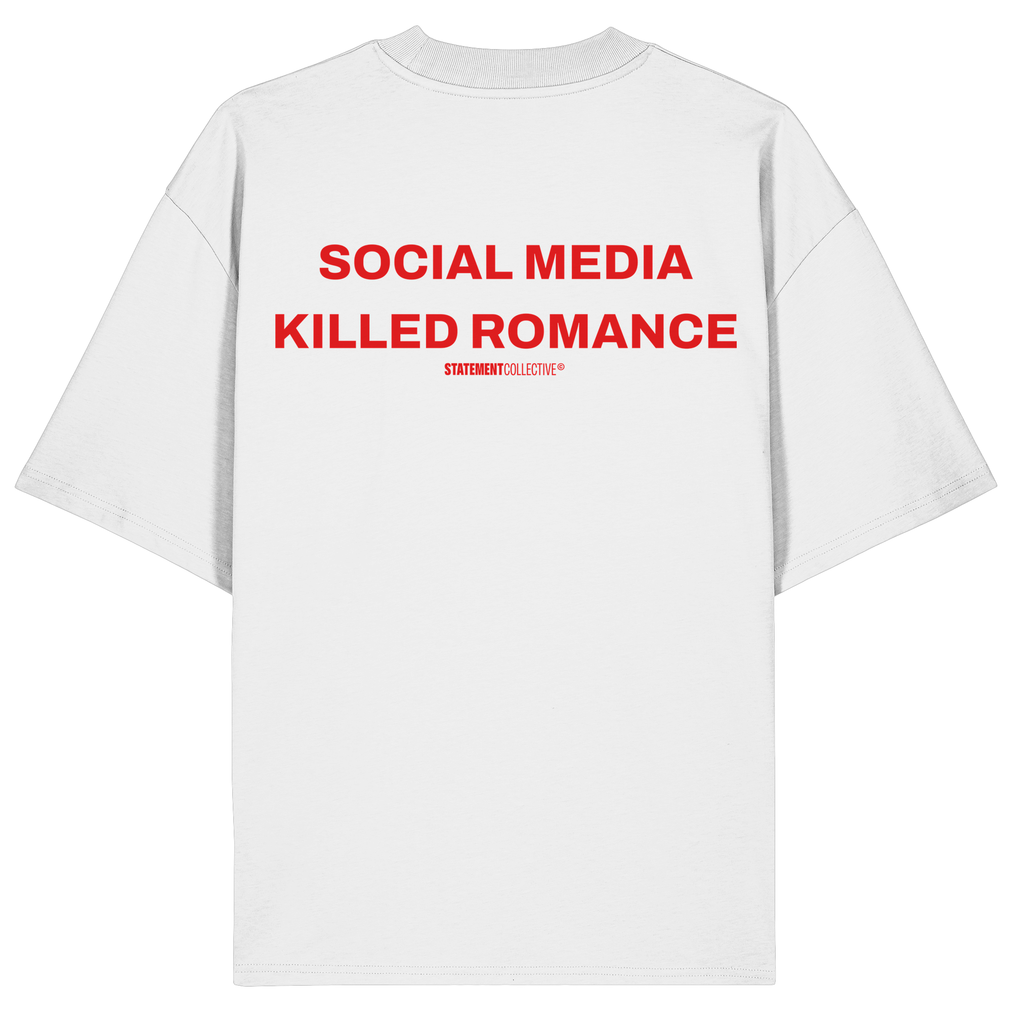 killed romance - Organic Oversize Shirt