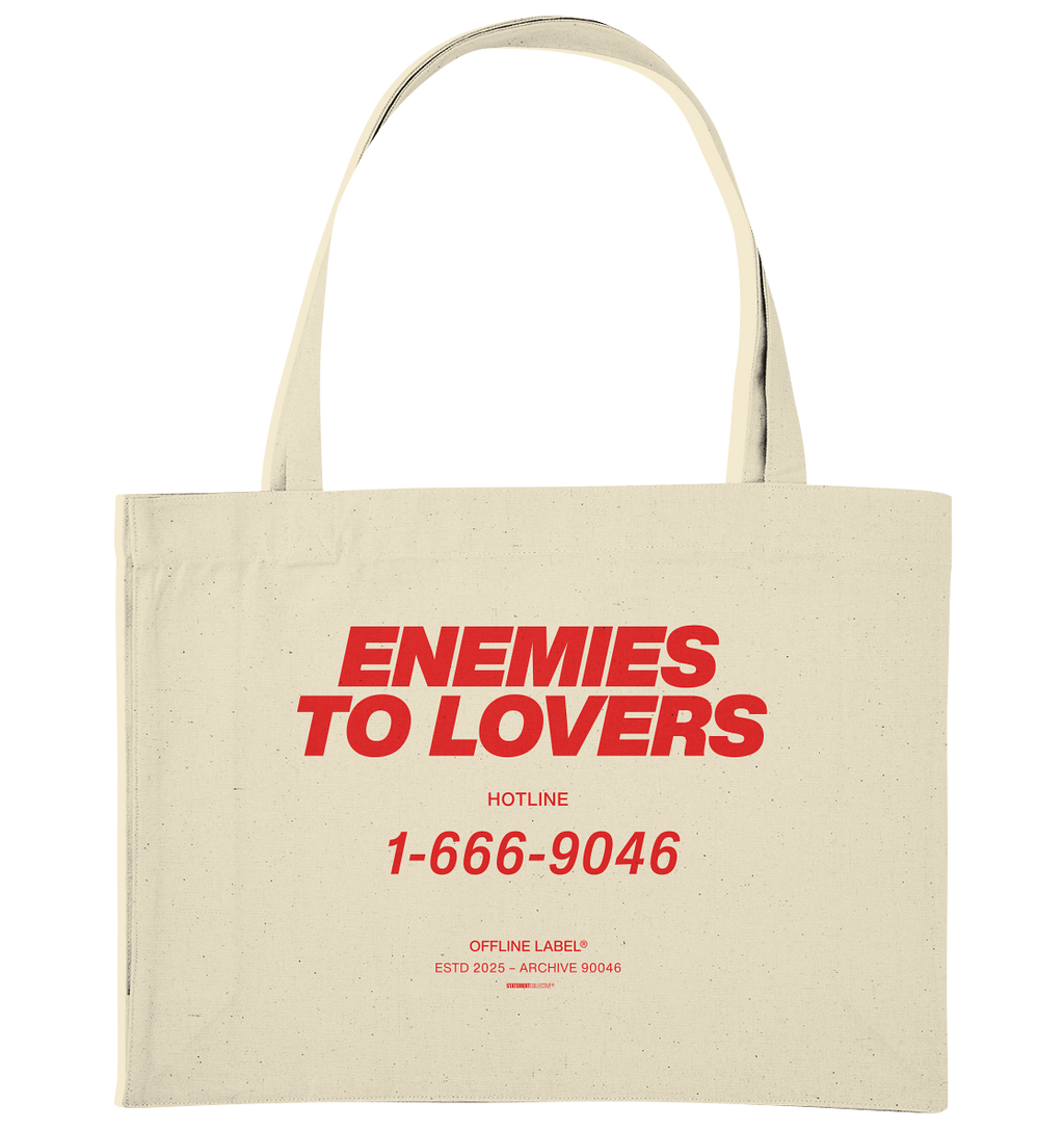 to lovers - Organic Shopping-Bag