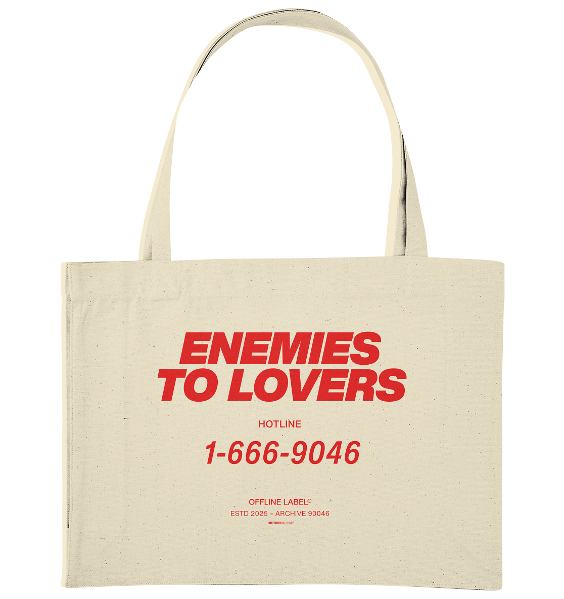 to lovers - Organic Shopping-Bag
