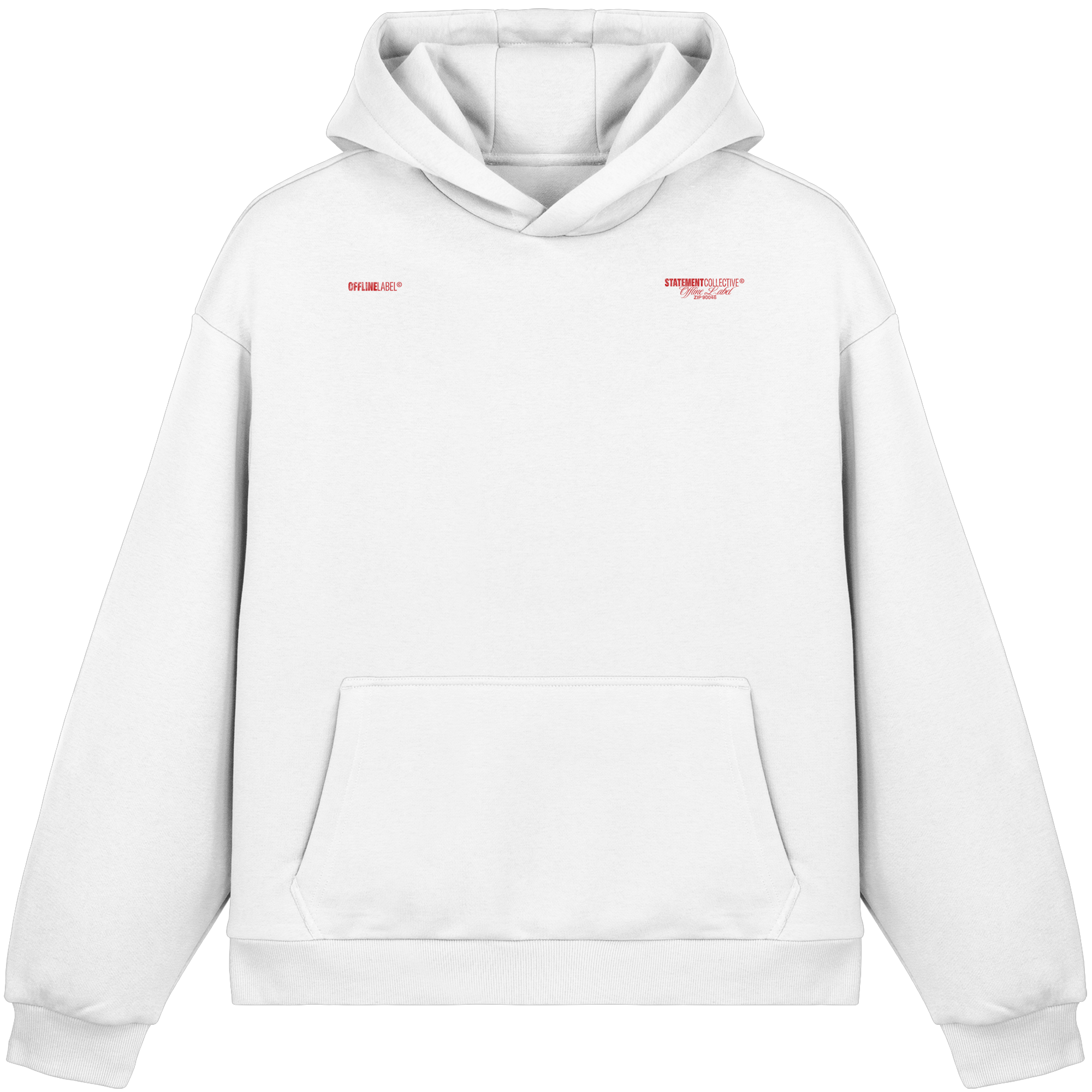 process over perfection - Fluffy Boxcut Hoodie