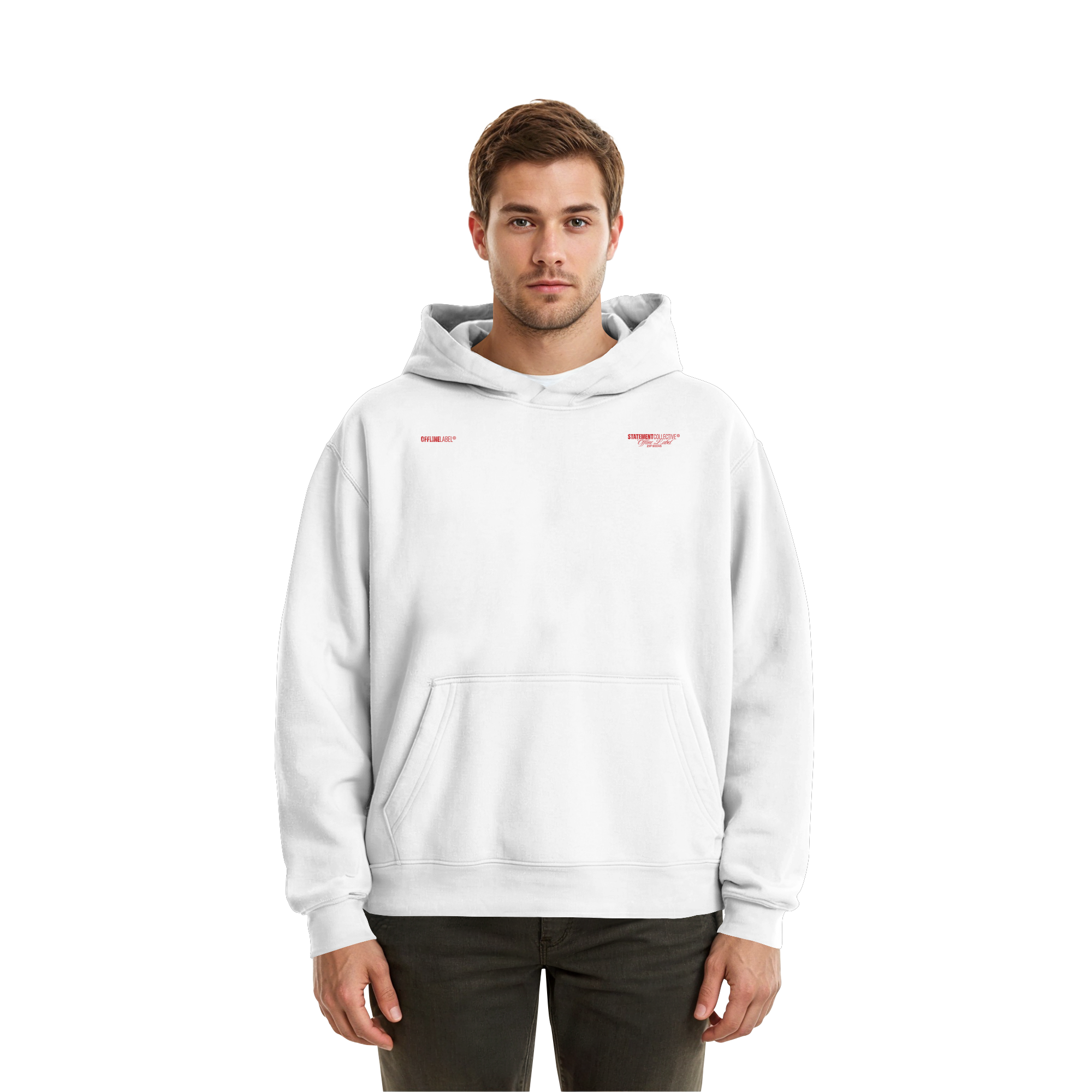 process over perfection - Fluffy Boxcut Hoodie