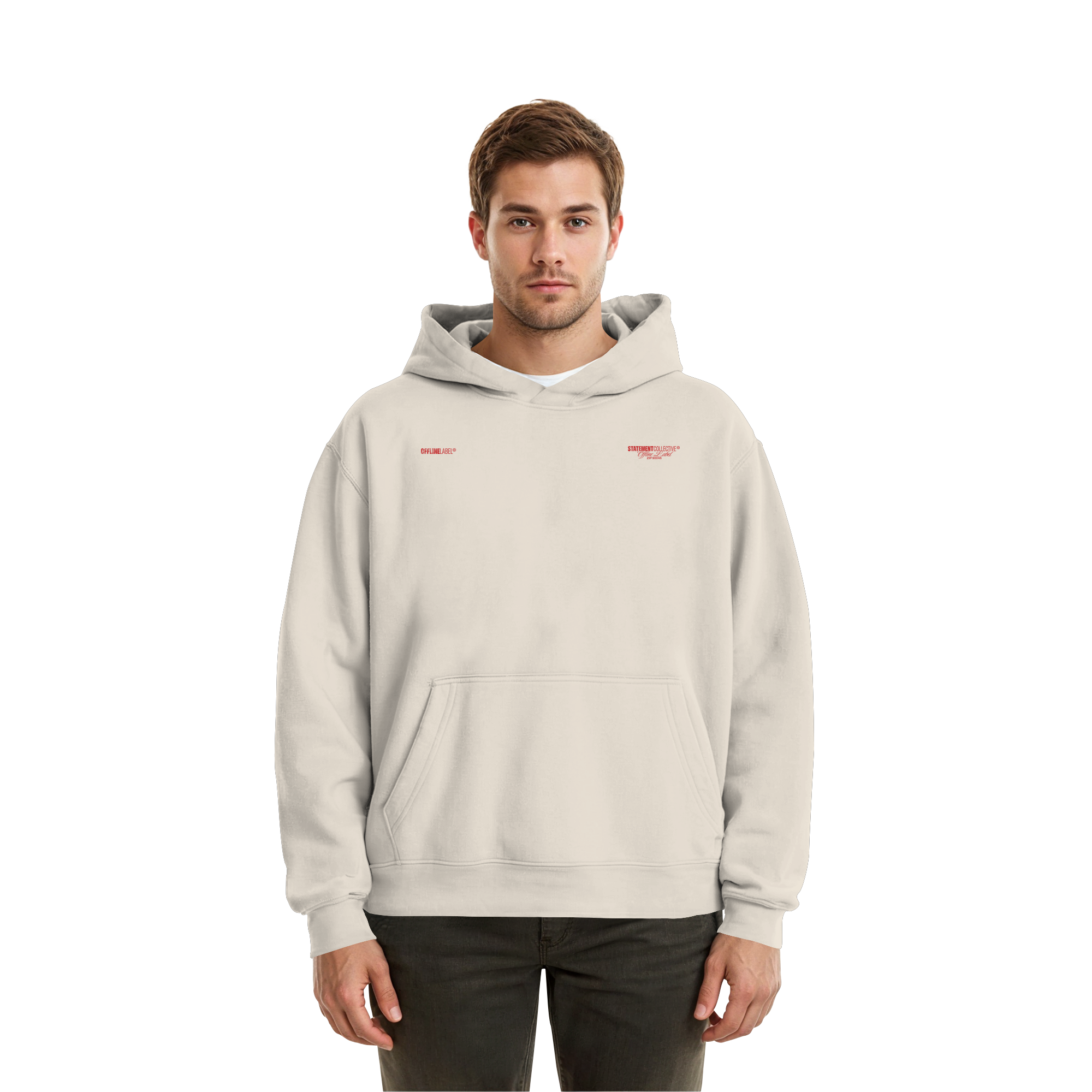 find the good - Fluffy Boxcut Hoodie