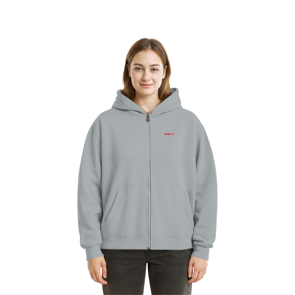just kiss me - Fluffy Boxcut Zipper