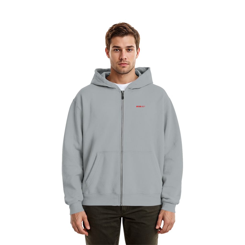 just kiss me - Fluffy Boxcut Zipper